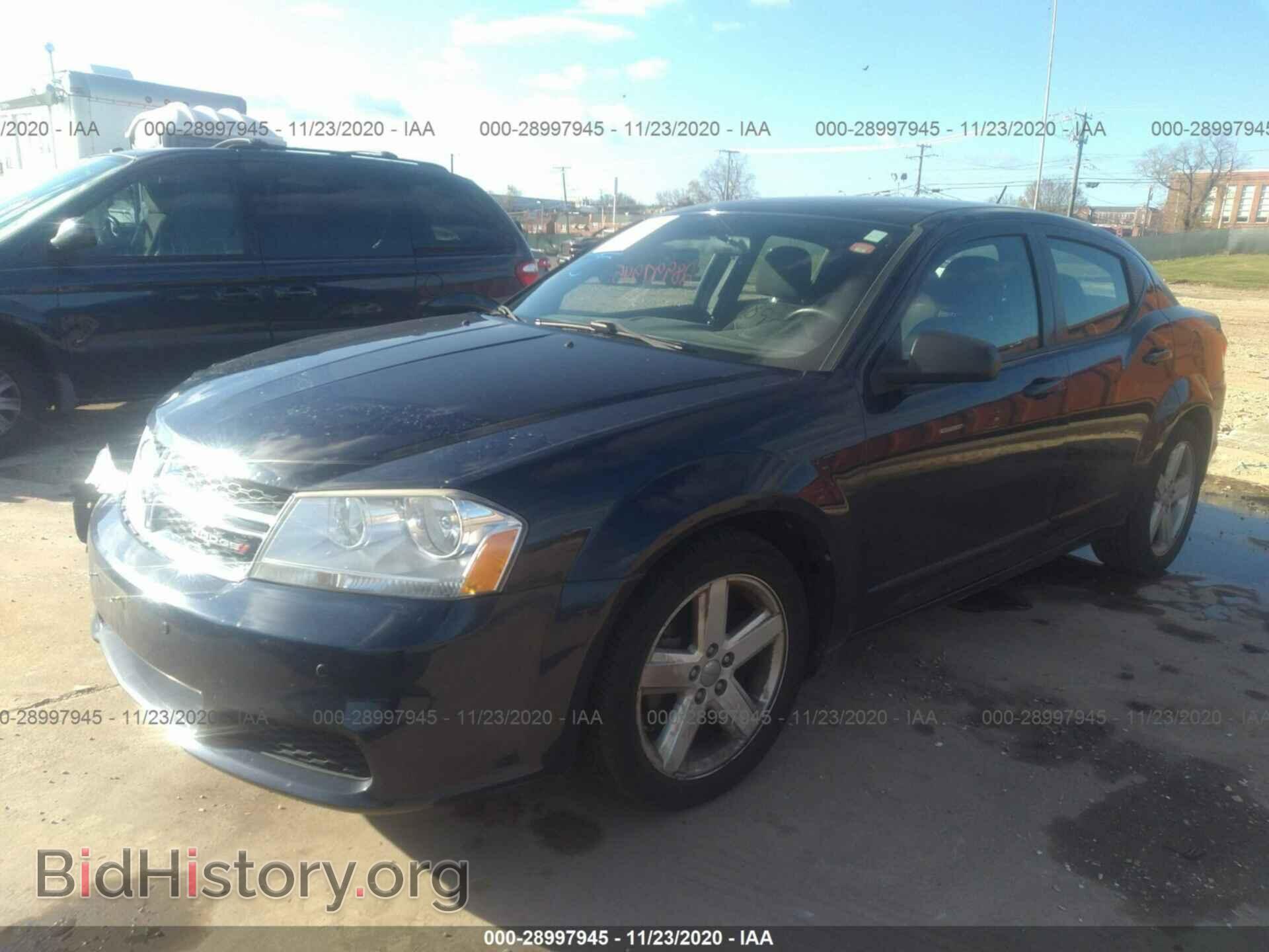 2013 DODGE AVENGER - VIN: 1C3CDZAB1DN741289 - Фото 2