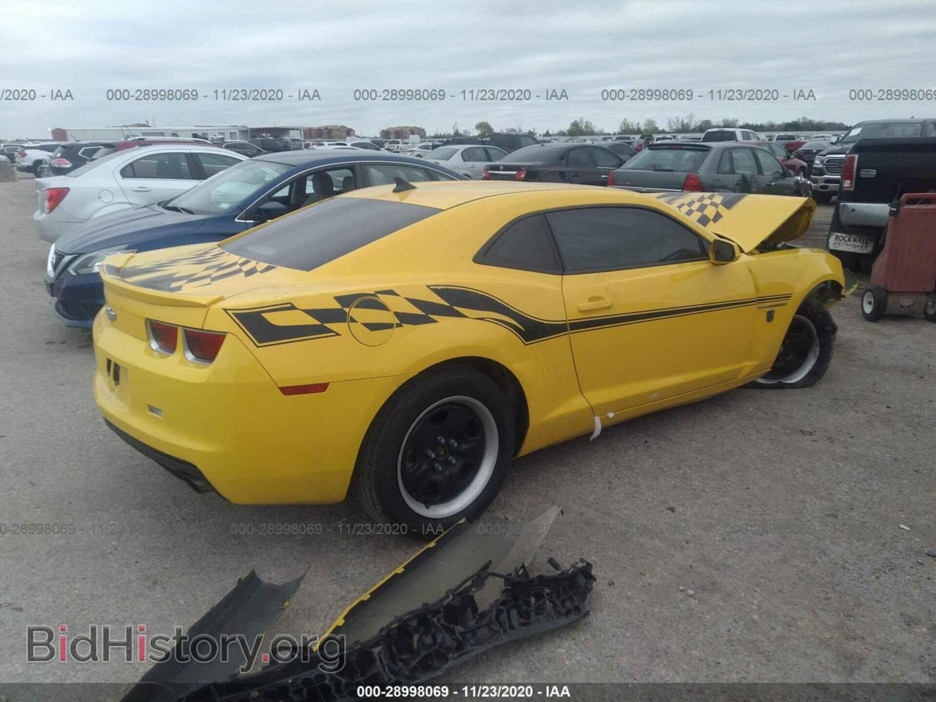 2013 CHEVROLET CAMARO - VIN: 2G1FA1E36D9154751 - Фото 4