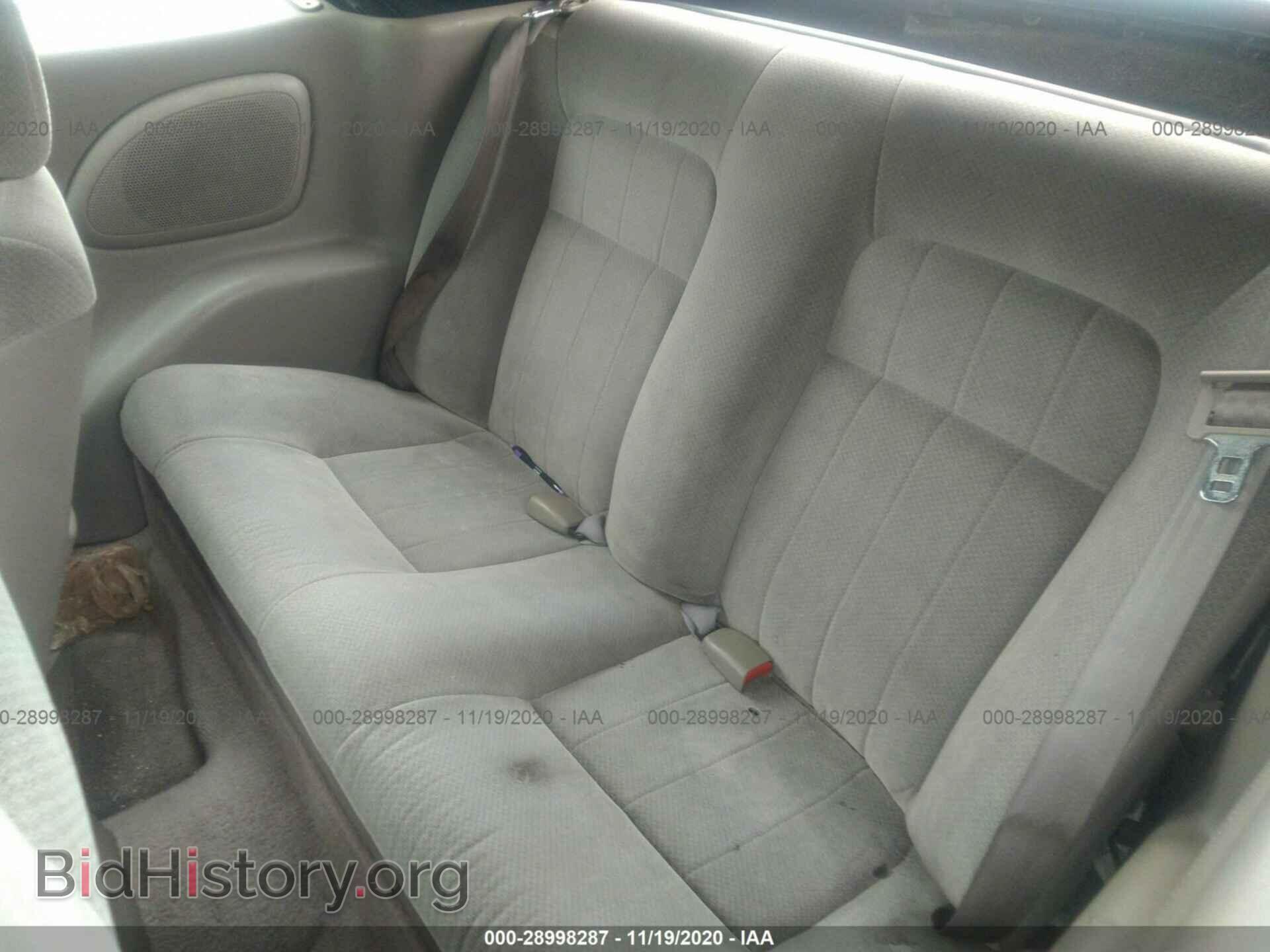 2001 CHRYSLER SEBRING - VIN: 1C3EL45U01N680586 - Фото 8