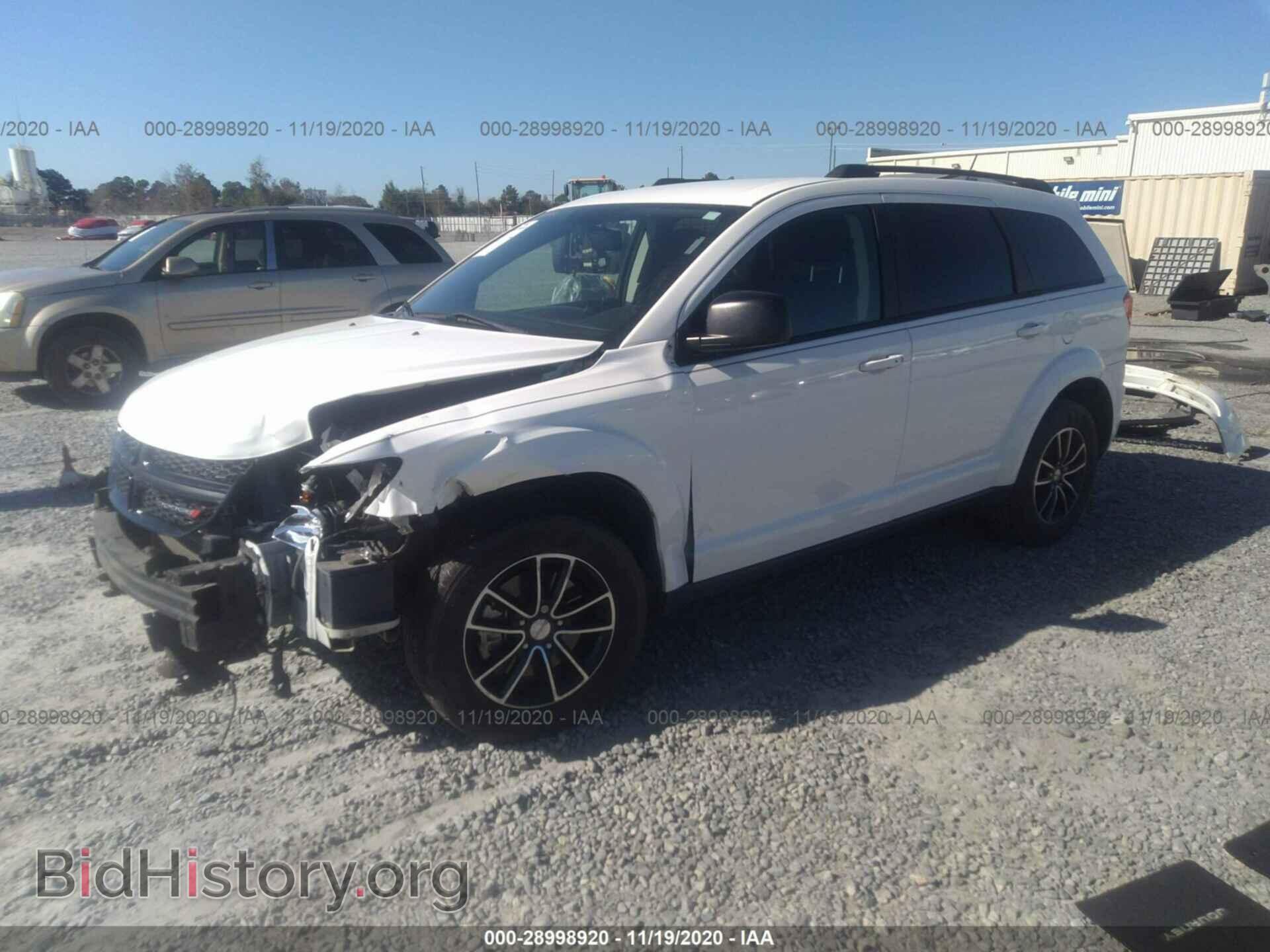 2017 DODGE JOURNEY - VIN: 3C4PDCAB4HT630266 - Фото 2