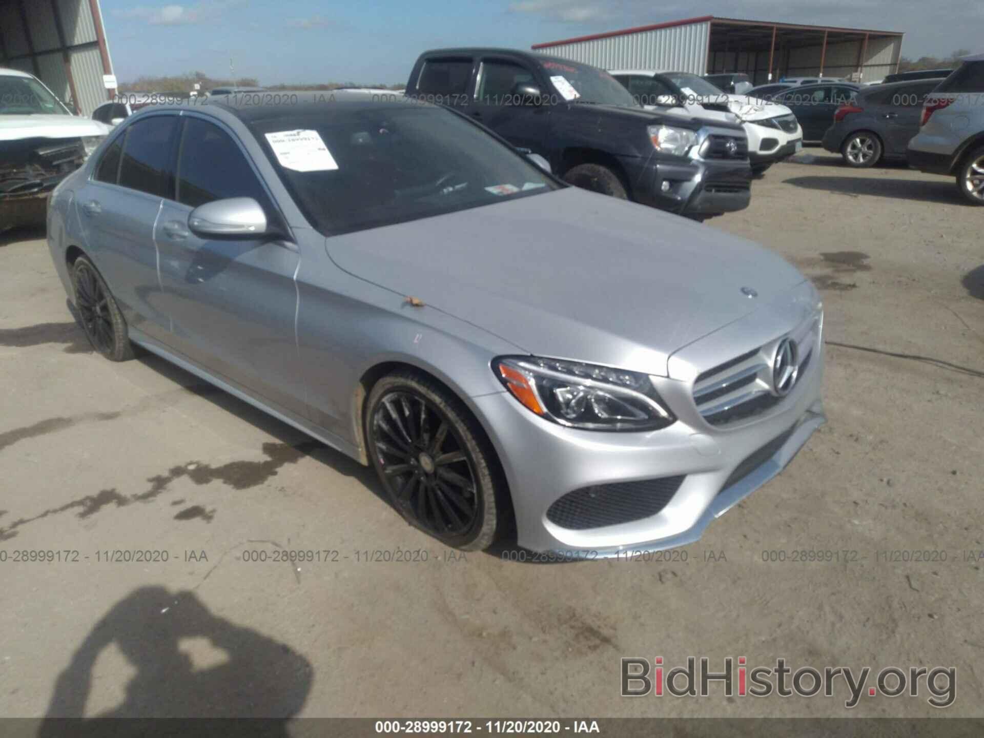 Photo 55SWF4KB8FU001677 - MERCEDES-BENZ C-CLASS 2015