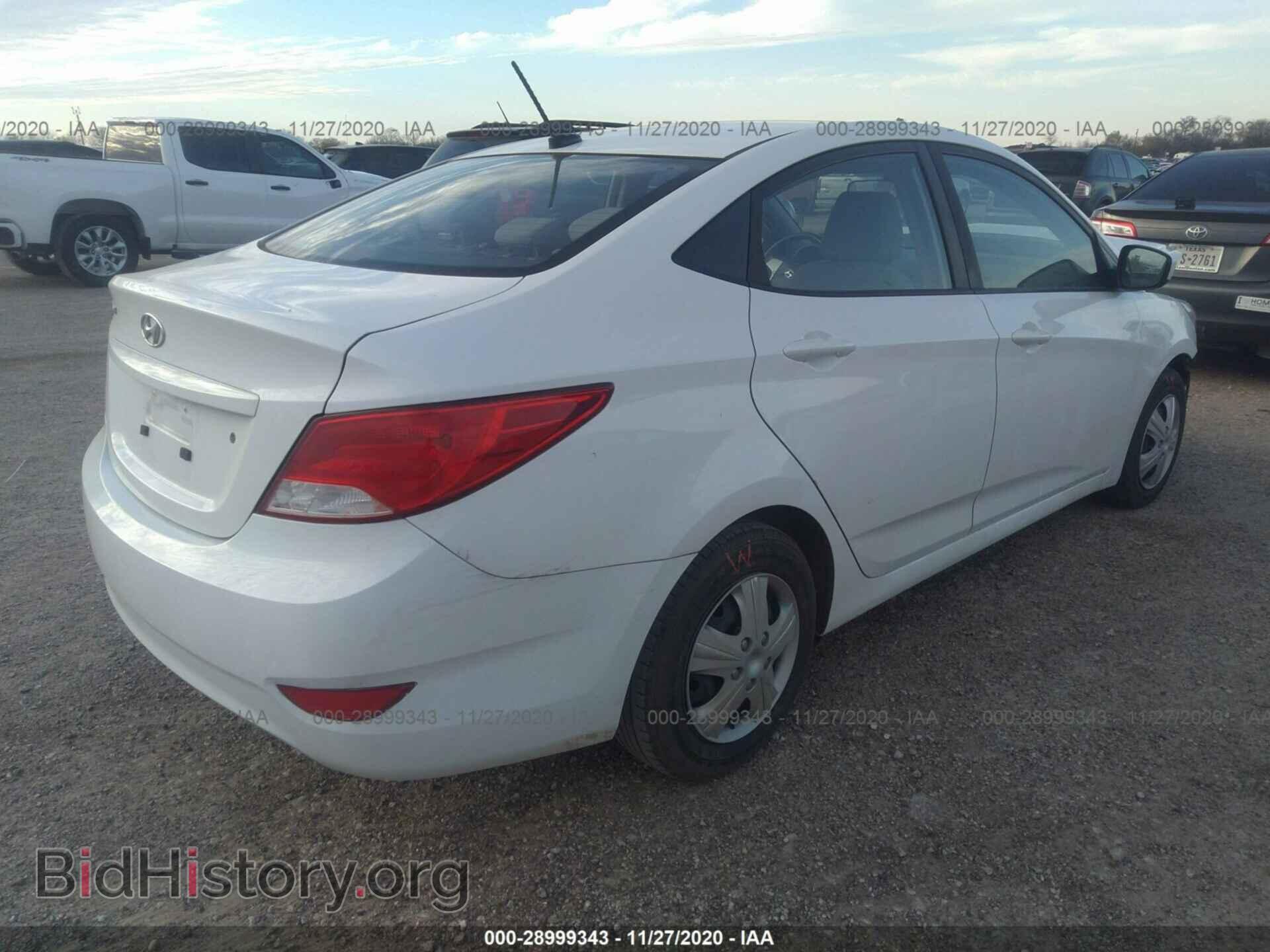 2017 HYUNDAI ACCENT - VIN: KMHCT4AE1HU267492 - Фото 4