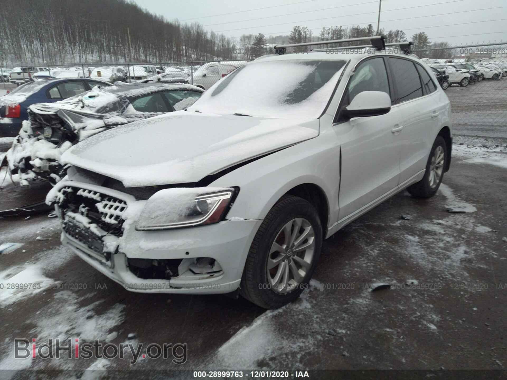 2013 AUDI Q5 - VIN: WA1LFAFP8DA032162 - Фото 2