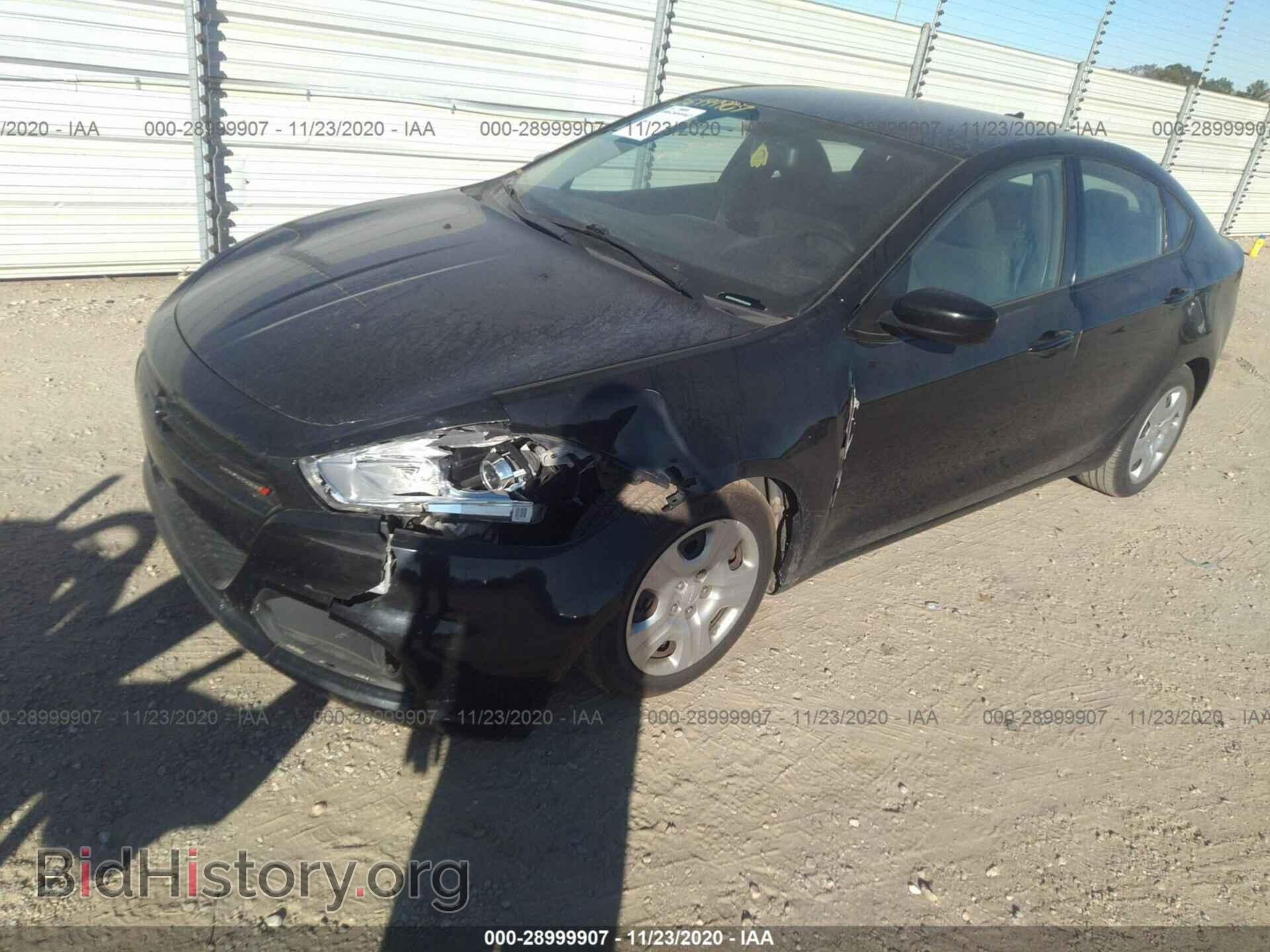 2013 DODGE DART - VIN: 1C3CDFAH2DD232496 - Фото 2