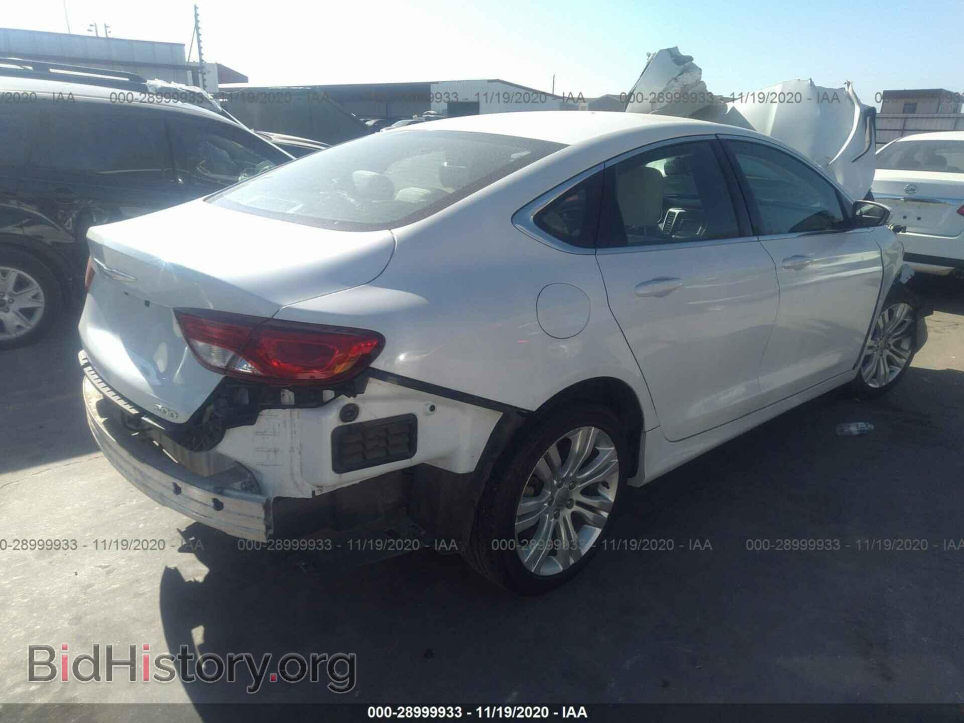 2015 CHRYSLER 200 - VIN: 1C3CCCAB2FN689870 - Фото 4