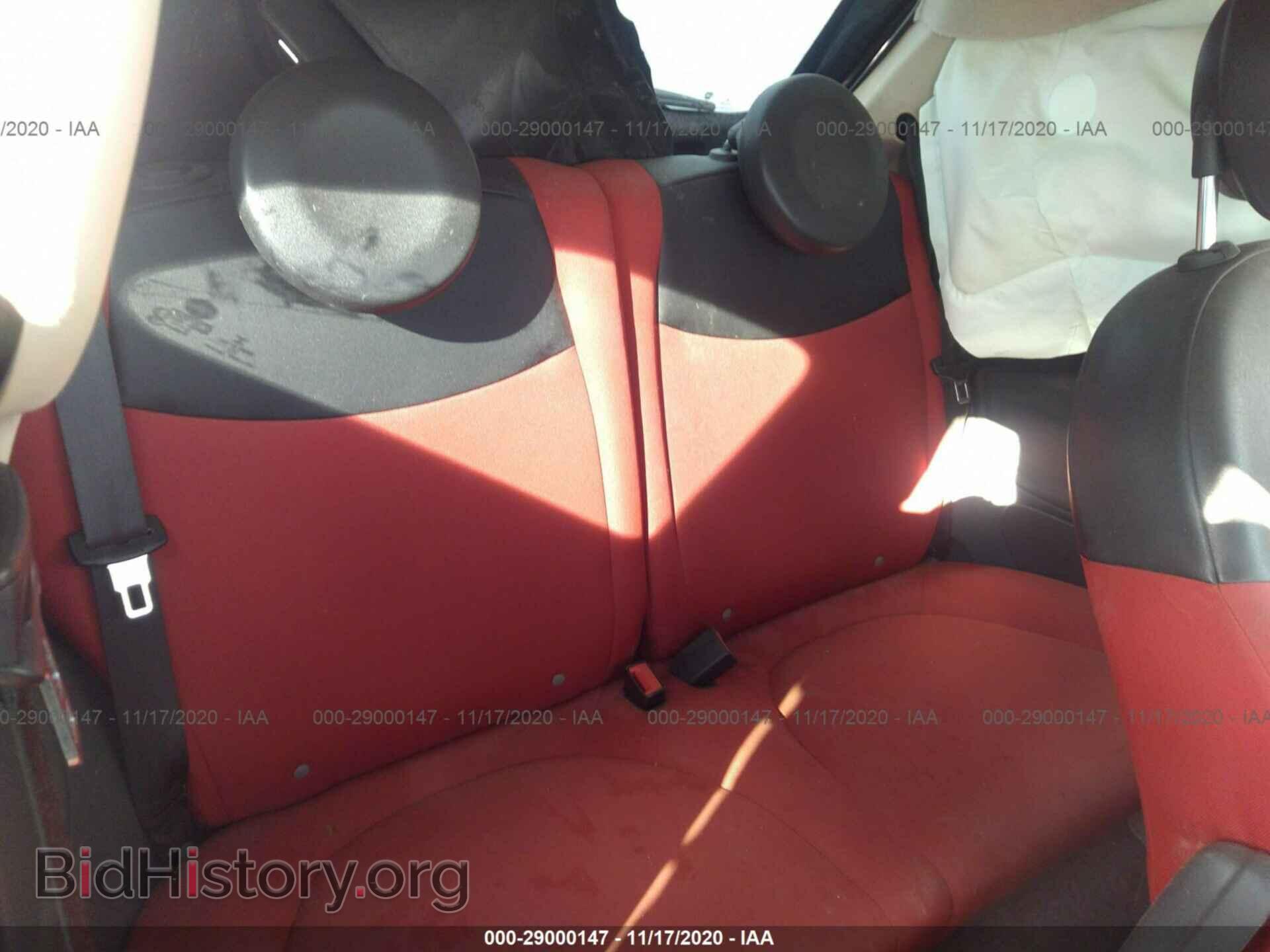 2015 FIAT 500 - VIN: 3C3CFFAR4FT636562 - Фото 8