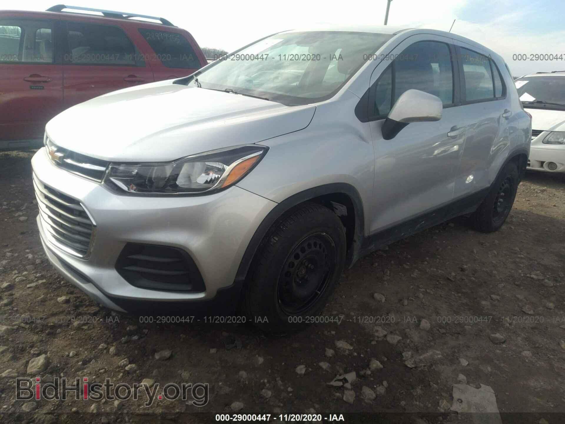 2017 CHEVROLET TRAX - VIN: KL7CJKSB0HB054657 - Фото 2