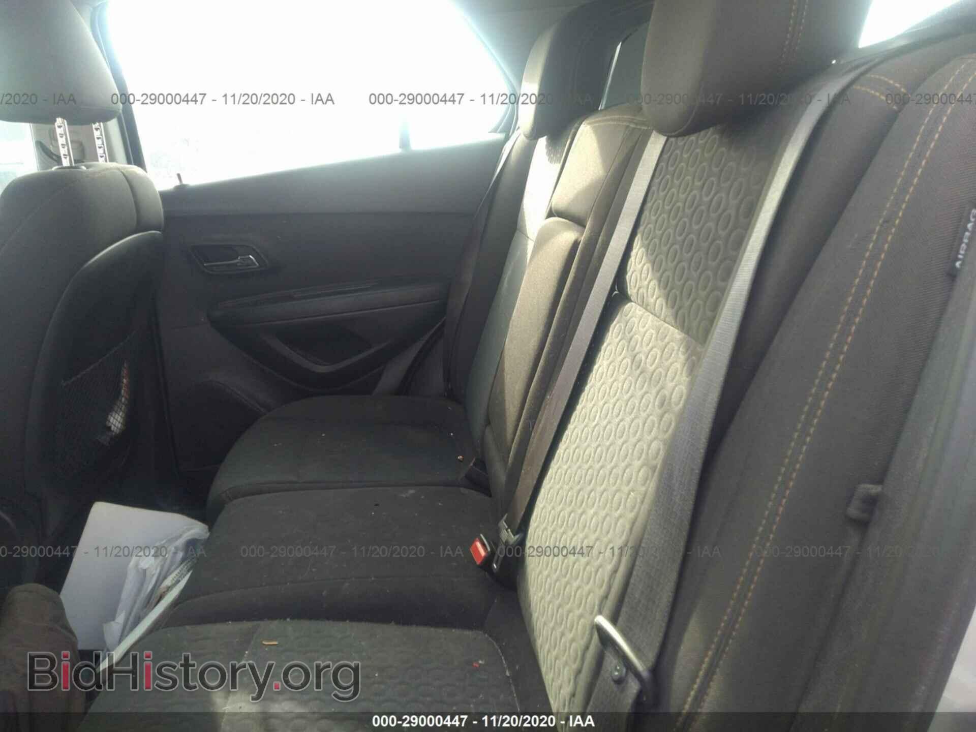 2017 CHEVROLET TRAX - VIN: KL7CJKSB0HB054657 - Фото 8