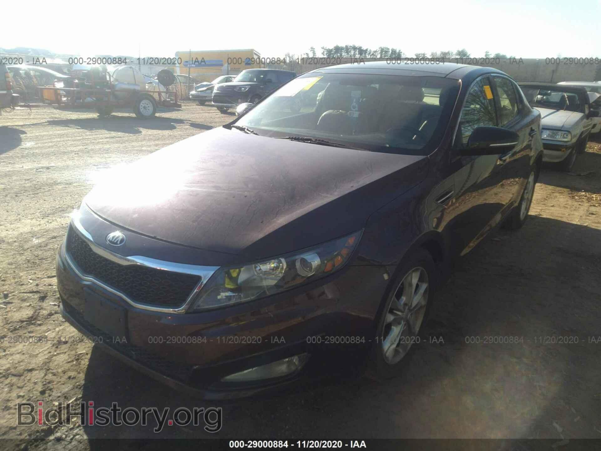 2013 KIA OPTIMA - VIN: 5XXGN4A78DG134326 - Фото 2