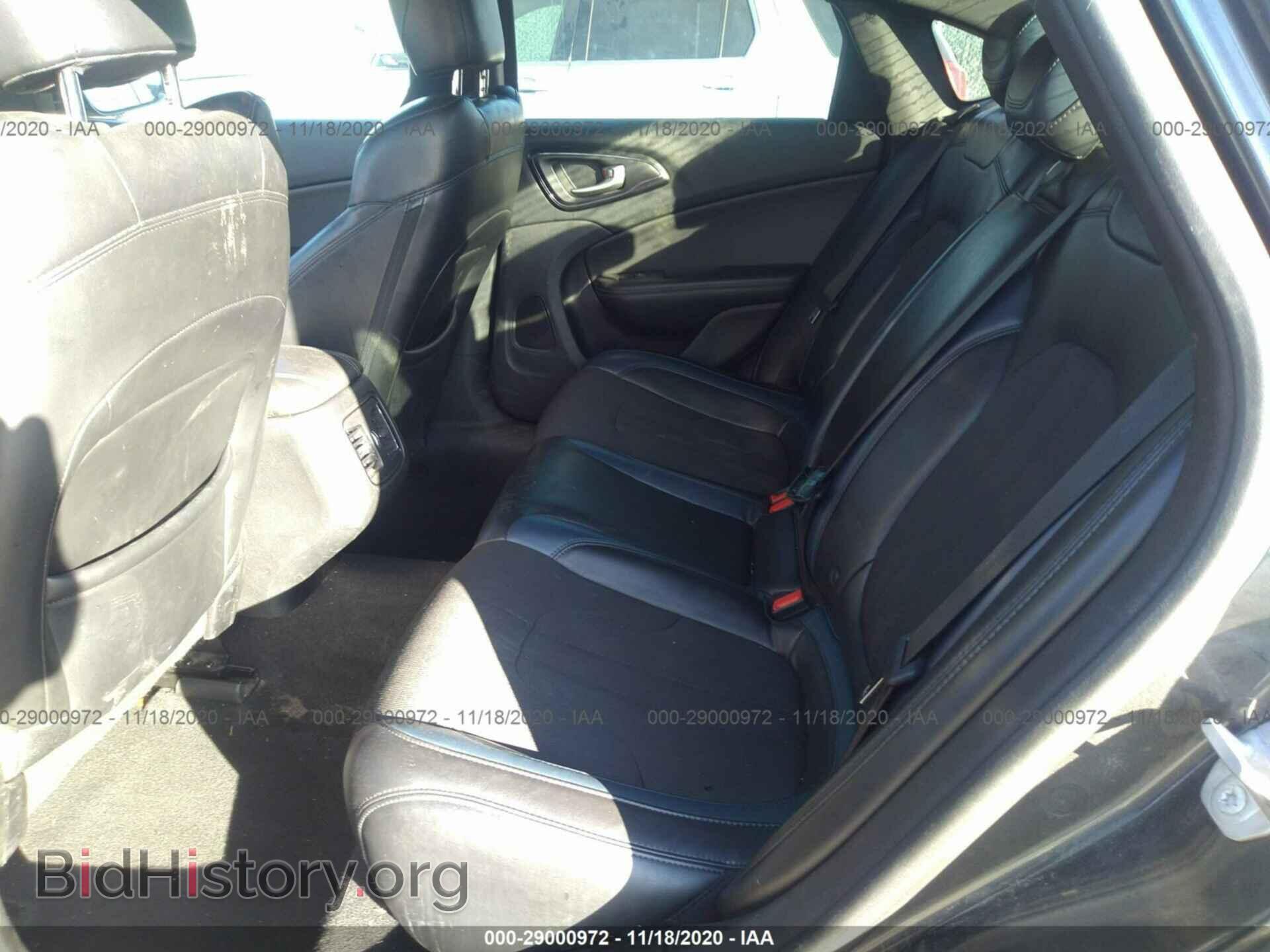 2016 CHRYSLER 200 - VIN: 1C3CCCBB2GN100476 - Фото 8