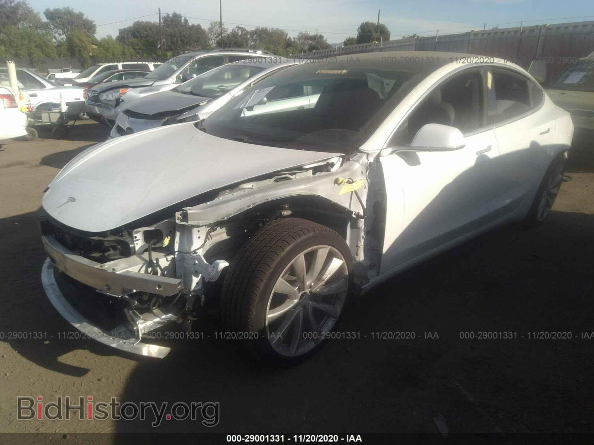 2019 TESLA MODEL 3 - VIN: 5YJ3E1EA4KF476486 - Photo 2