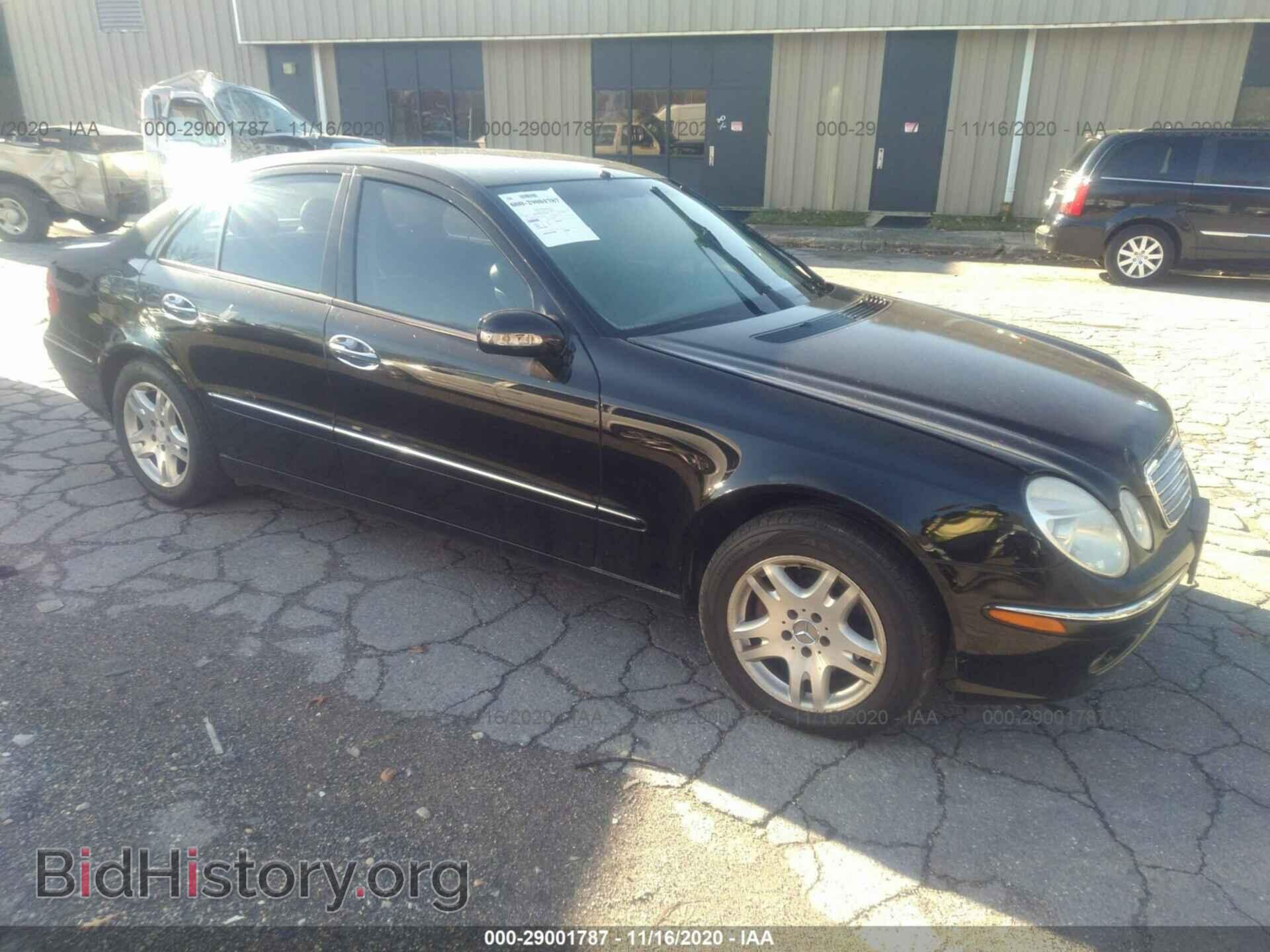 Фотография WDBUF65J63A132309 - MERCEDES-BENZ E-CLASS 2003