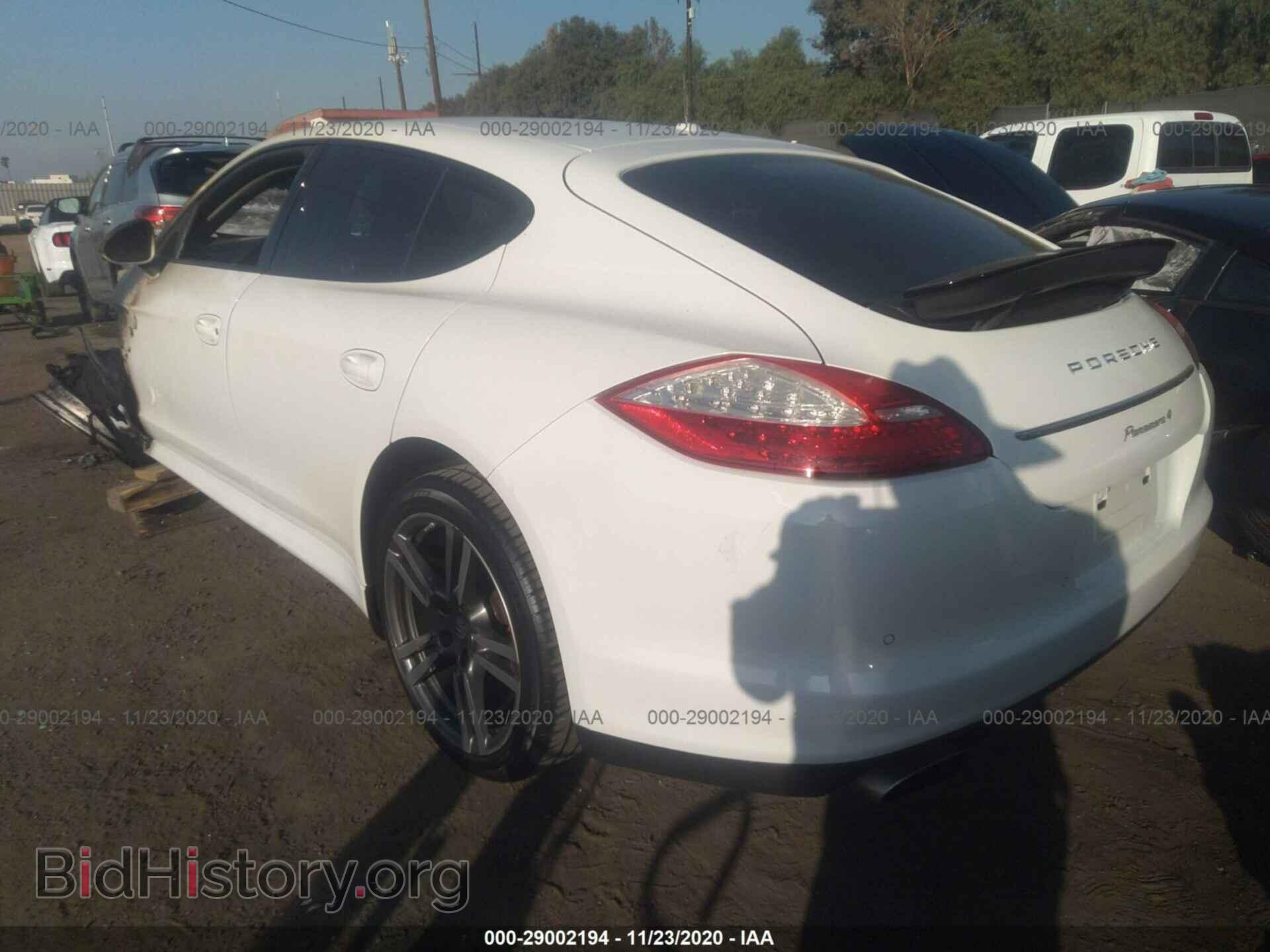 2011 PORSCHE PANAMERA - VIN: WP0AA2A73BL015988 - Фото 3