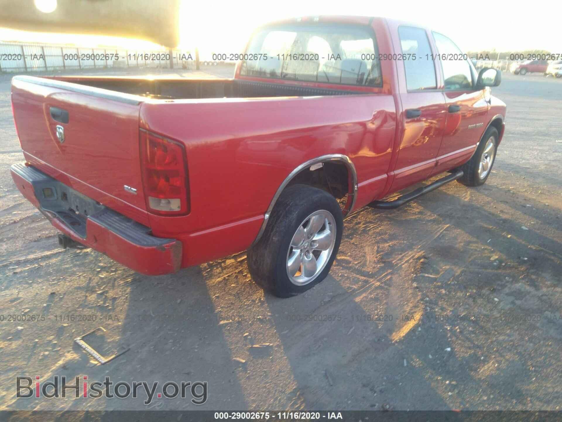 2005 DODGE RAM 1500 - VIN: 1D7HA18D75S112650 - Фото 4