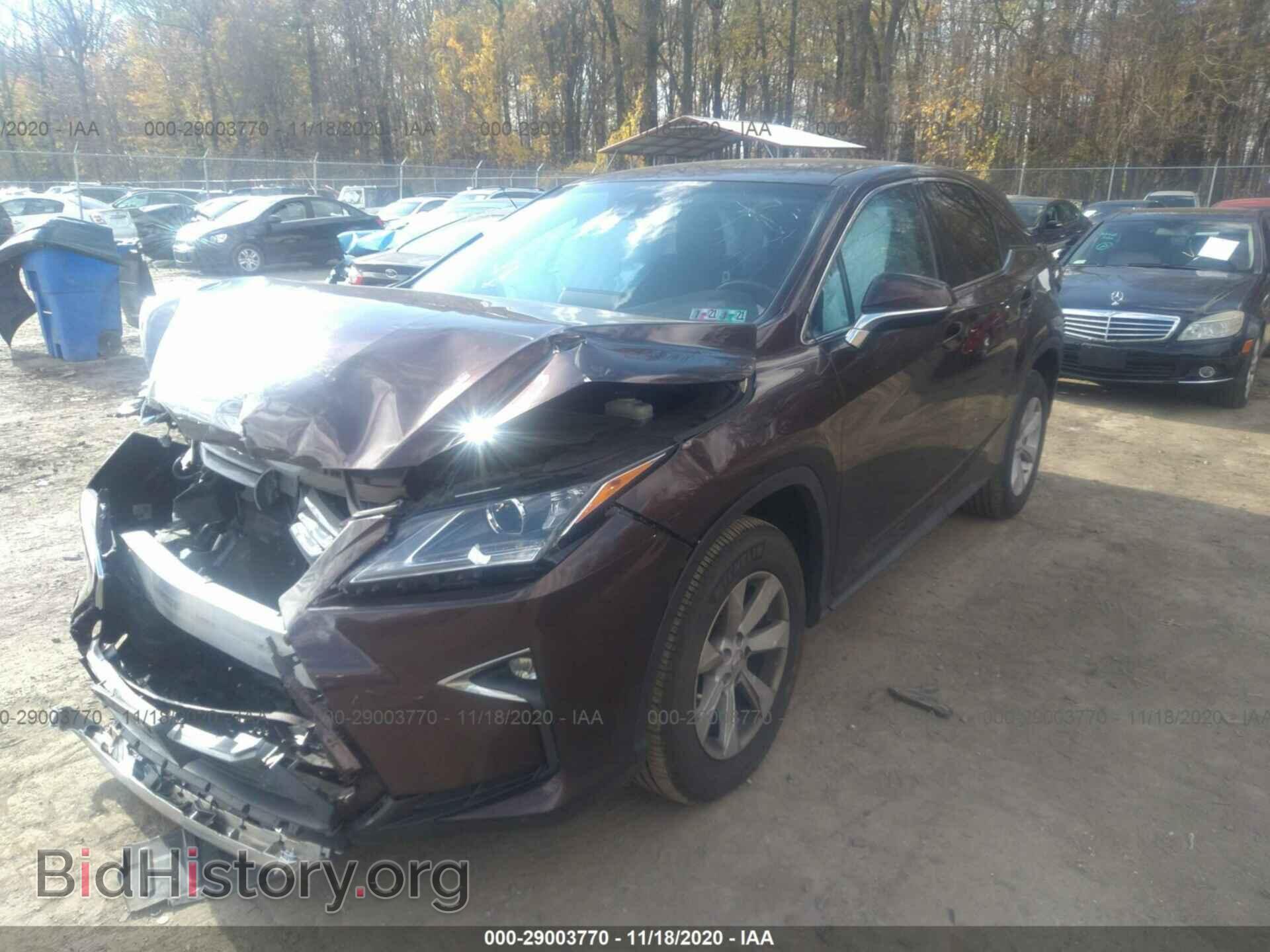 2017 LEXUS RX - VIN: 2T2BZMCA1HC111941 - Фото 2