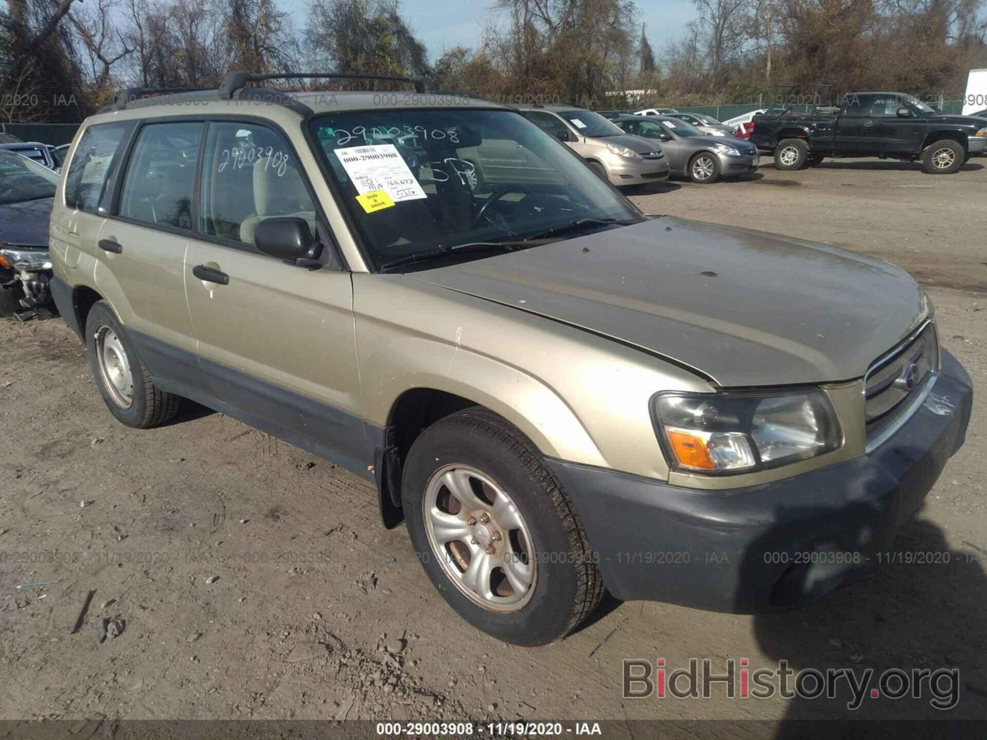 Photo JF1SG63643H744333 - SUBARU FORESTER 2003