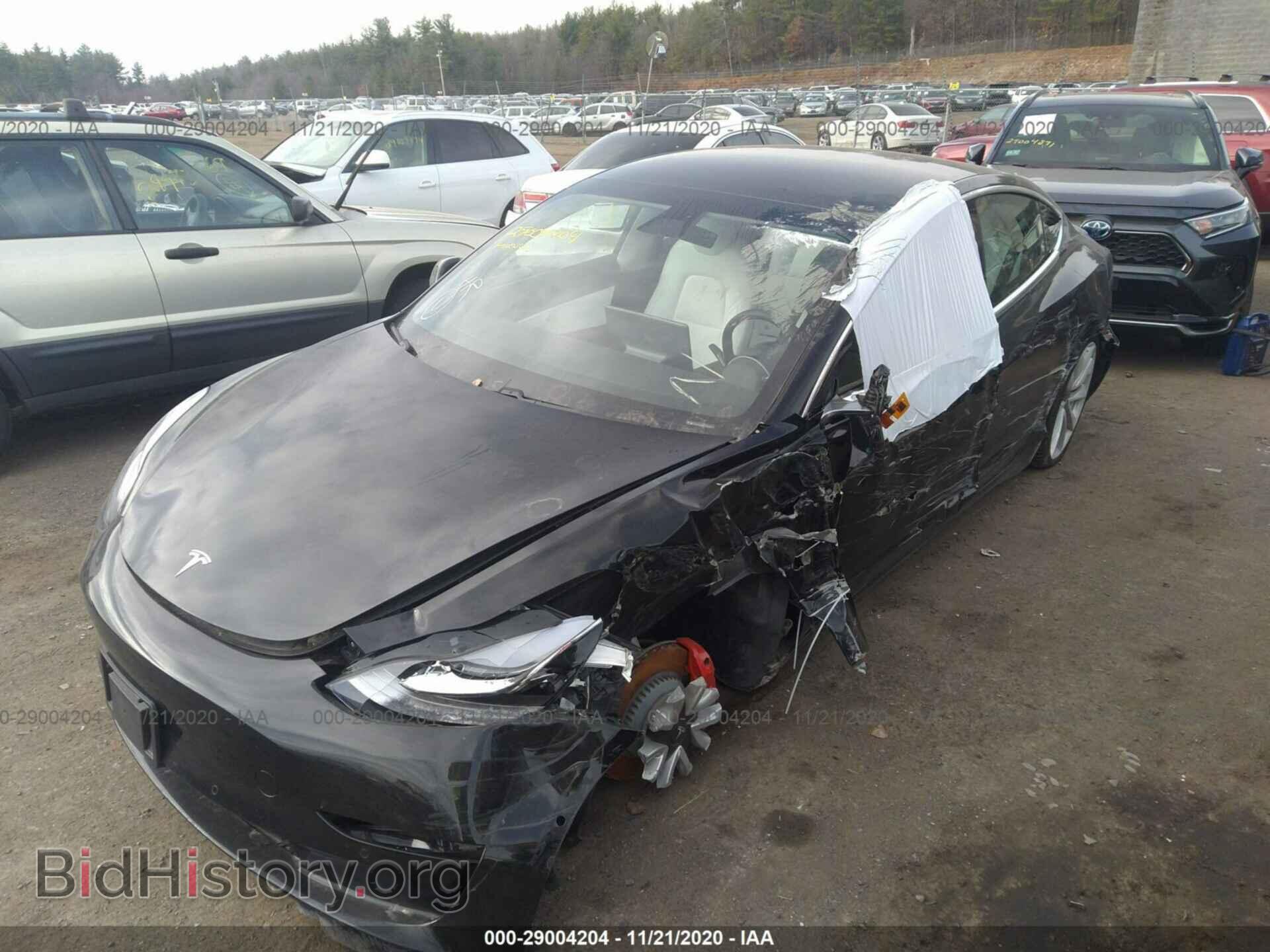 2019 TESLA MODEL 3 - VIN: 5YJ3E1EB4KF422081 - Фото 2