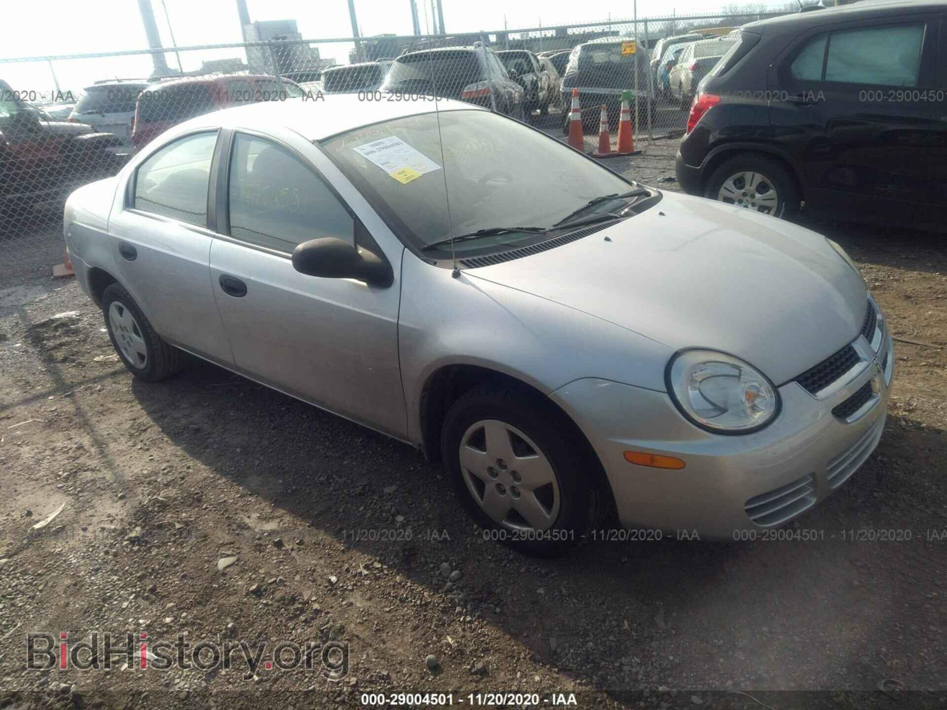 Photo 1B3ES26C35D161571 - DODGE NEON 2005