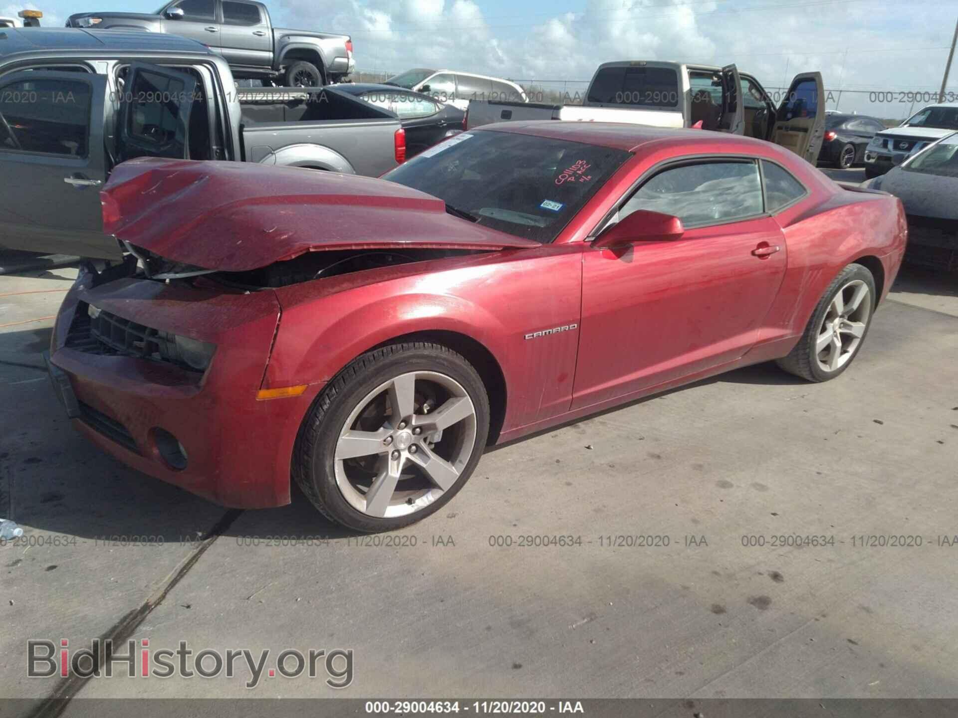 2013 CHEVROLET CAMARO - VIN: 2G1FC1E36D9187193 - Фото 2