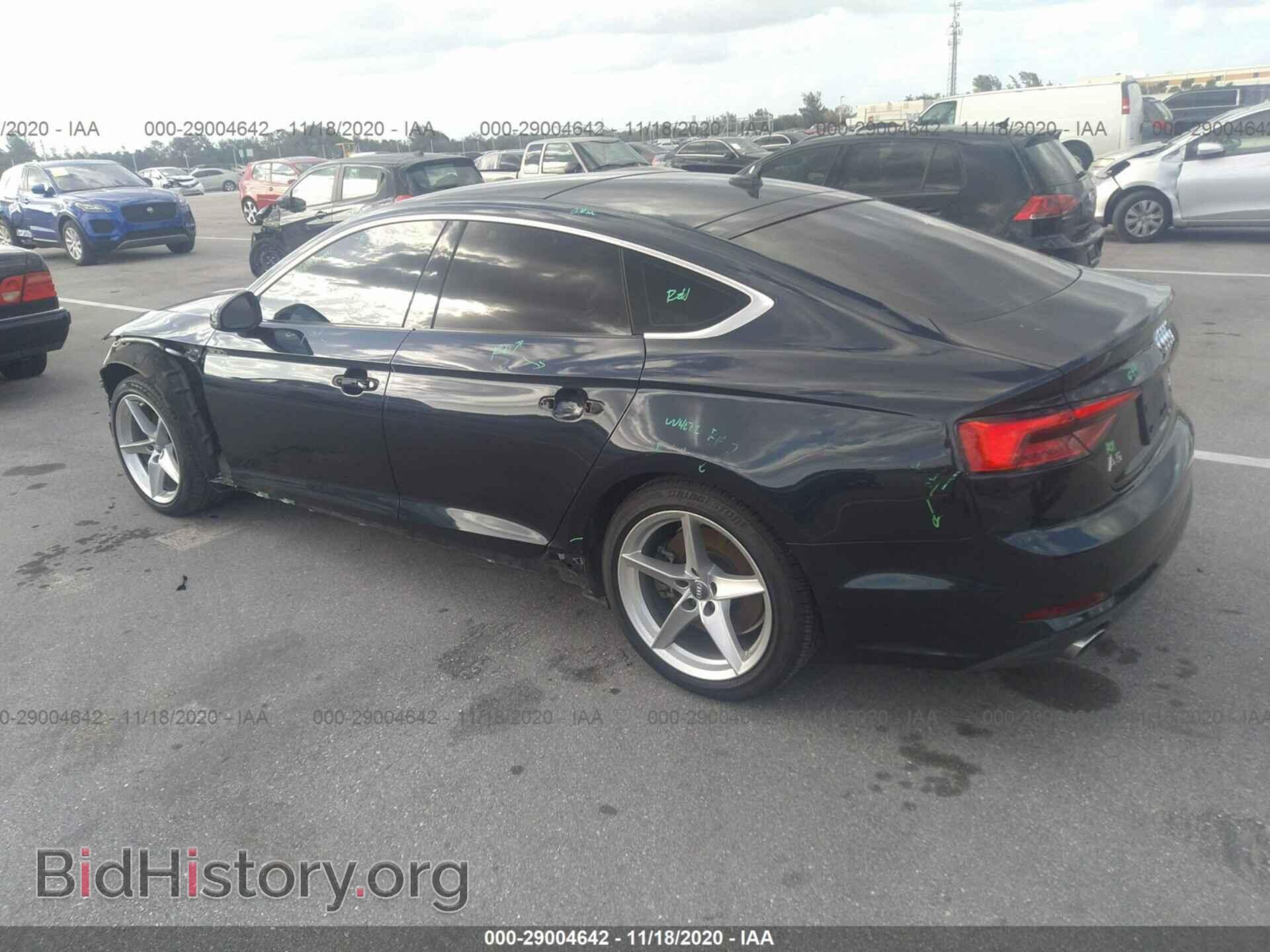 2018 AUDI A5 SPORTBACK - VIN: WAUDNCF55JA008191 - Фото 3