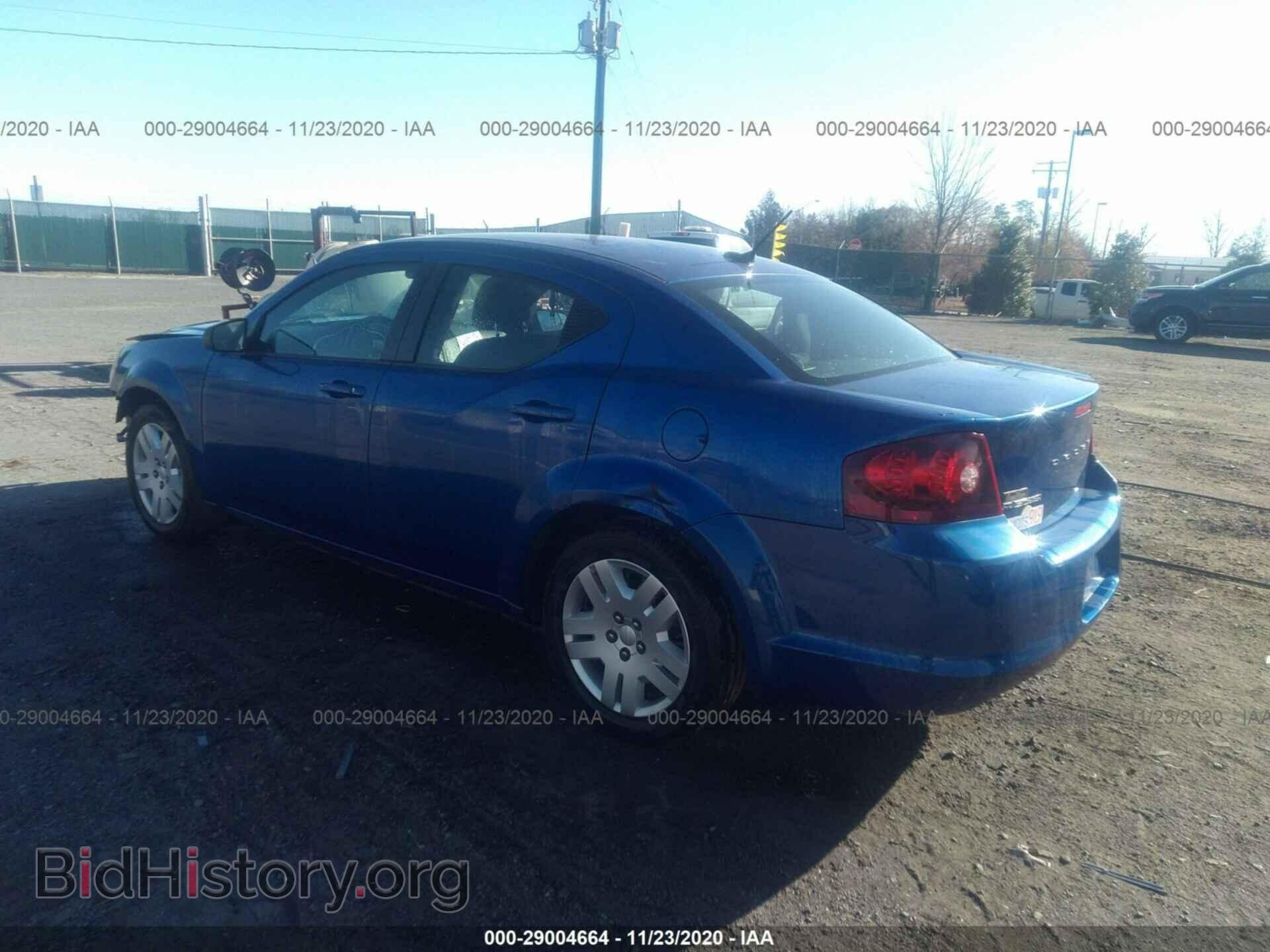 2014 DODGE AVENGER - VIN: 1C3CDZAB4EN126883 - Фото 3