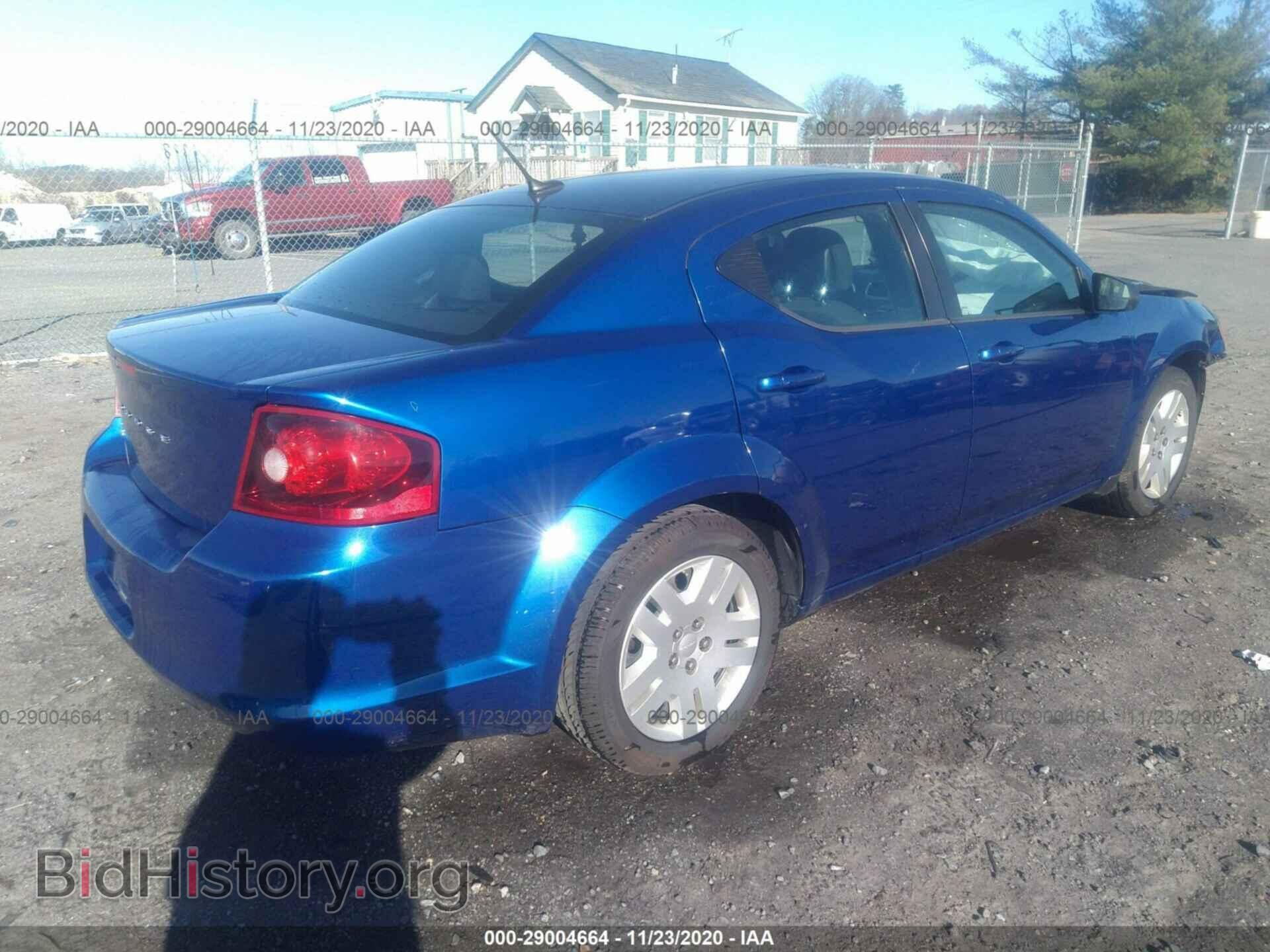 2014 DODGE AVENGER - VIN: 1C3CDZAB4EN126883 - Фото 4
