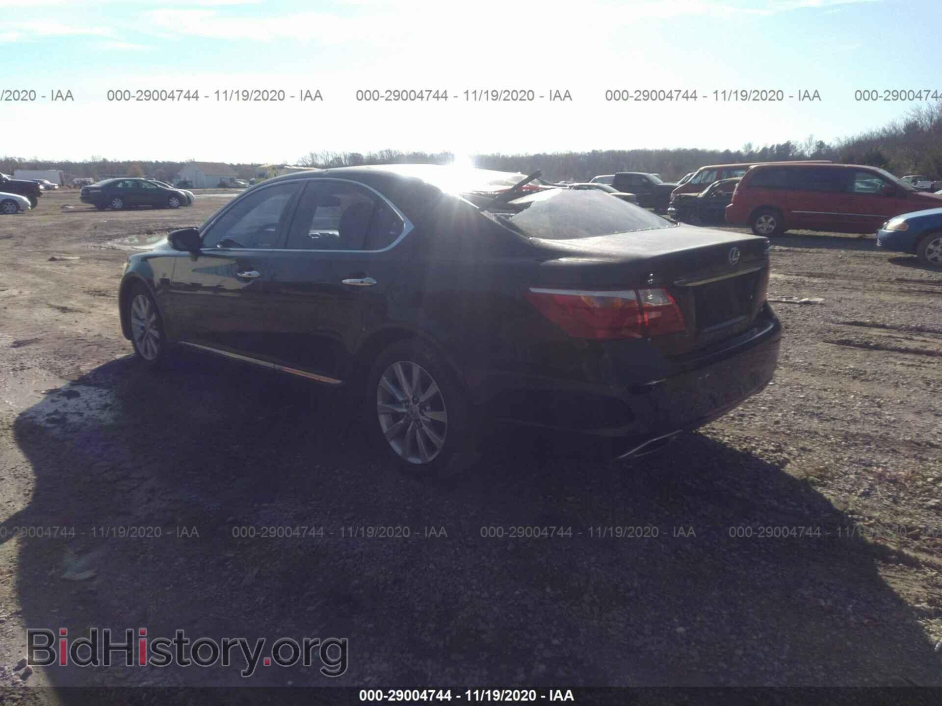 2012 LEXUS LS 460 - VIN: JTHCL5EF5C5014321 - Photo 3