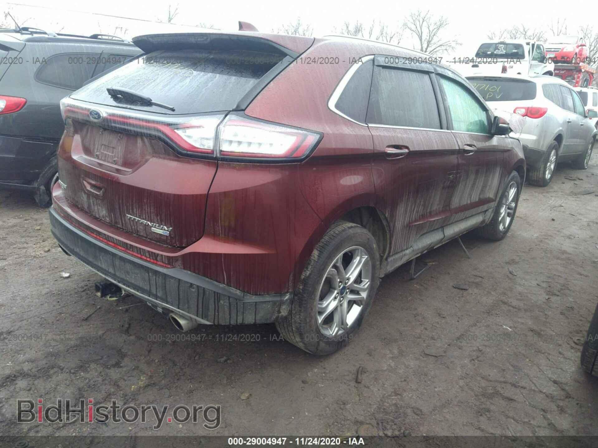 2015 FORD EDGE - VIN: 2FMTK4K91FBB23044 - Фото 4
