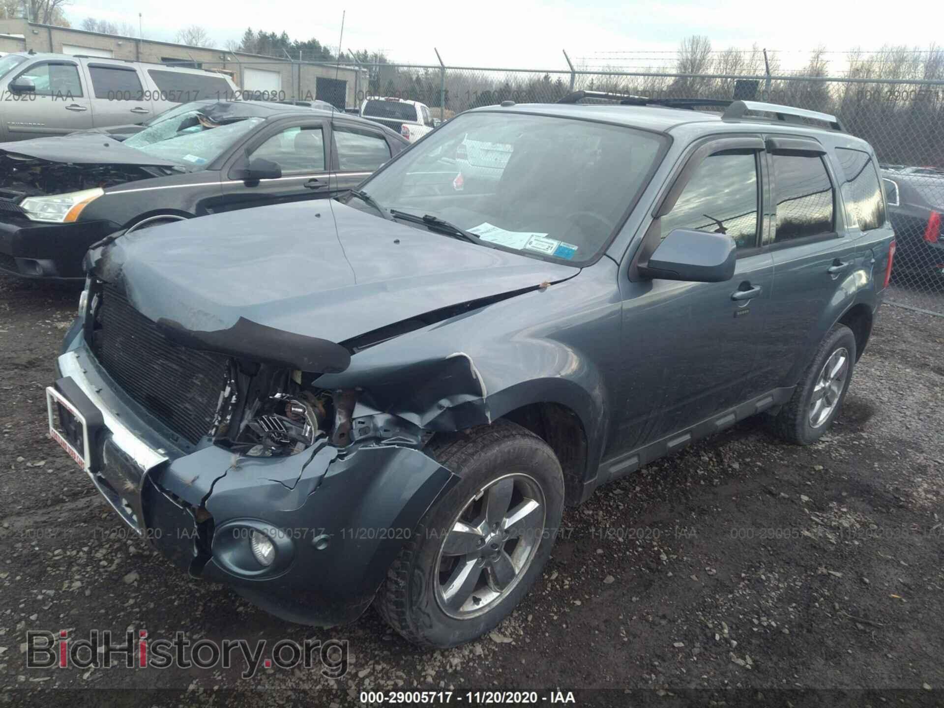 2011 FORD ESCAPE - VIN: 1FMCU9E71BKC21055 - Фото 2