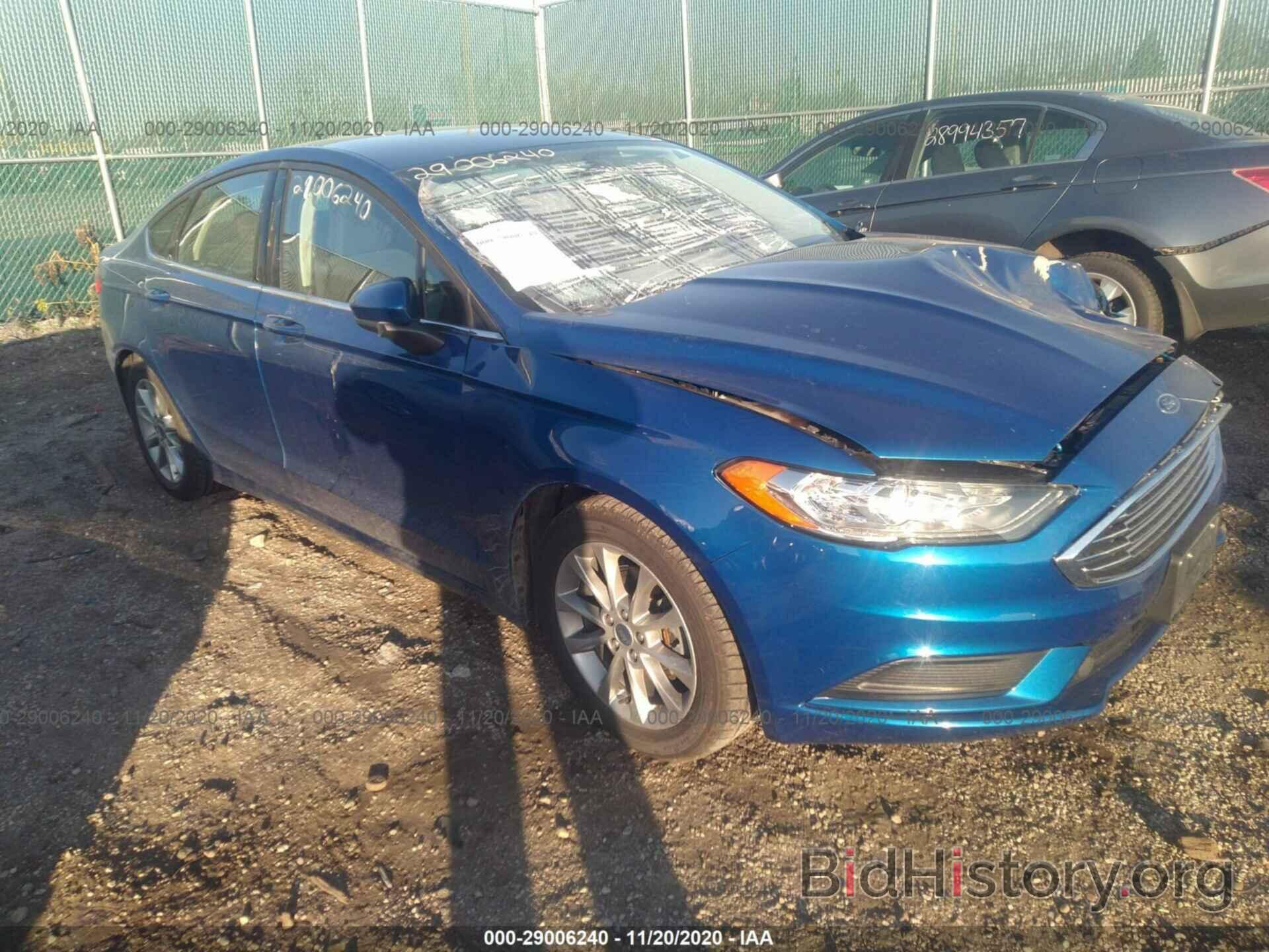 Фотография 3FA6P0HD1HR138516 - FORD FUSION 2017