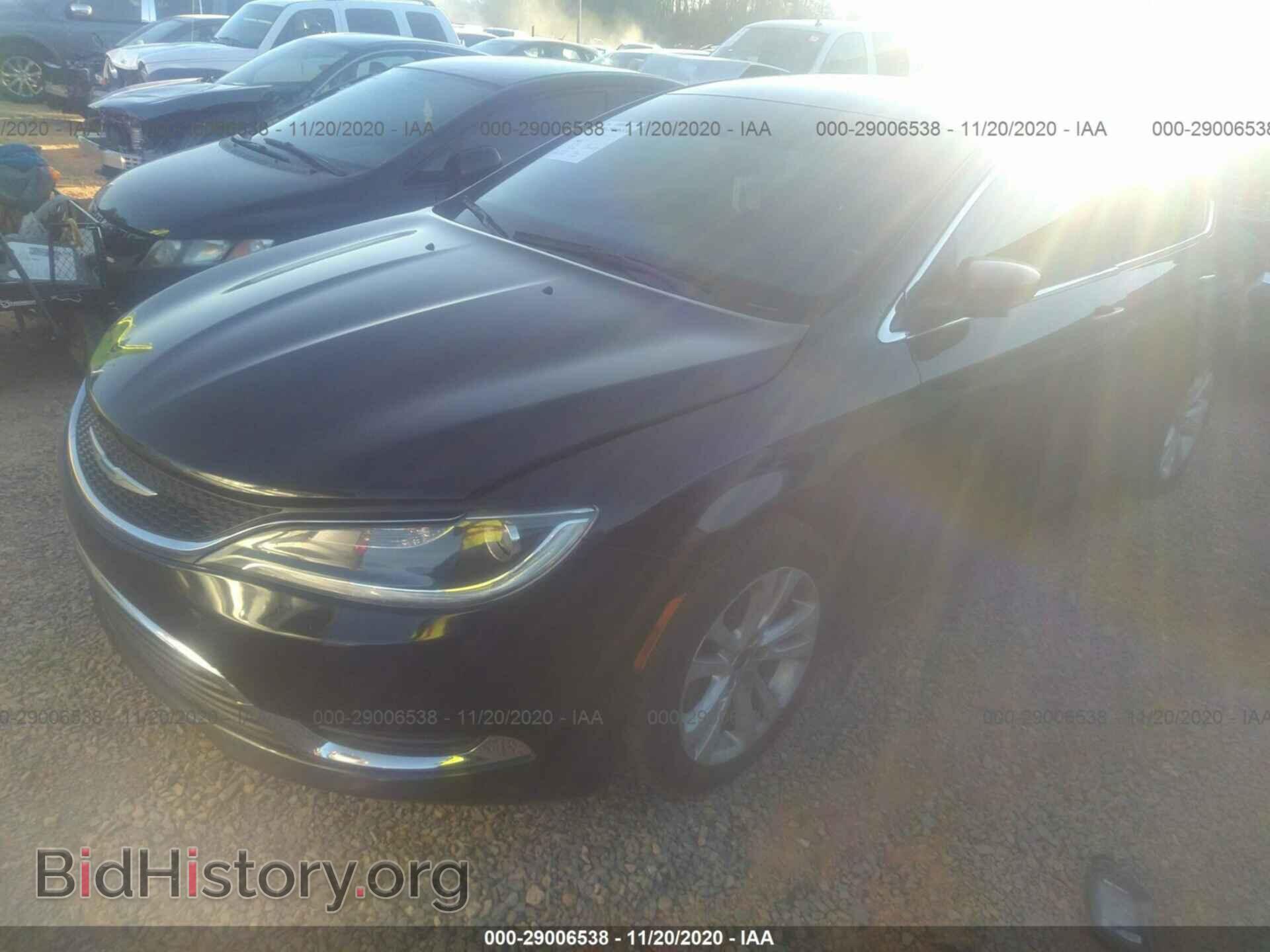 2016 CHRYSLER 200 - VIN: 1C3CCCAB2GN133303 - Фото 2