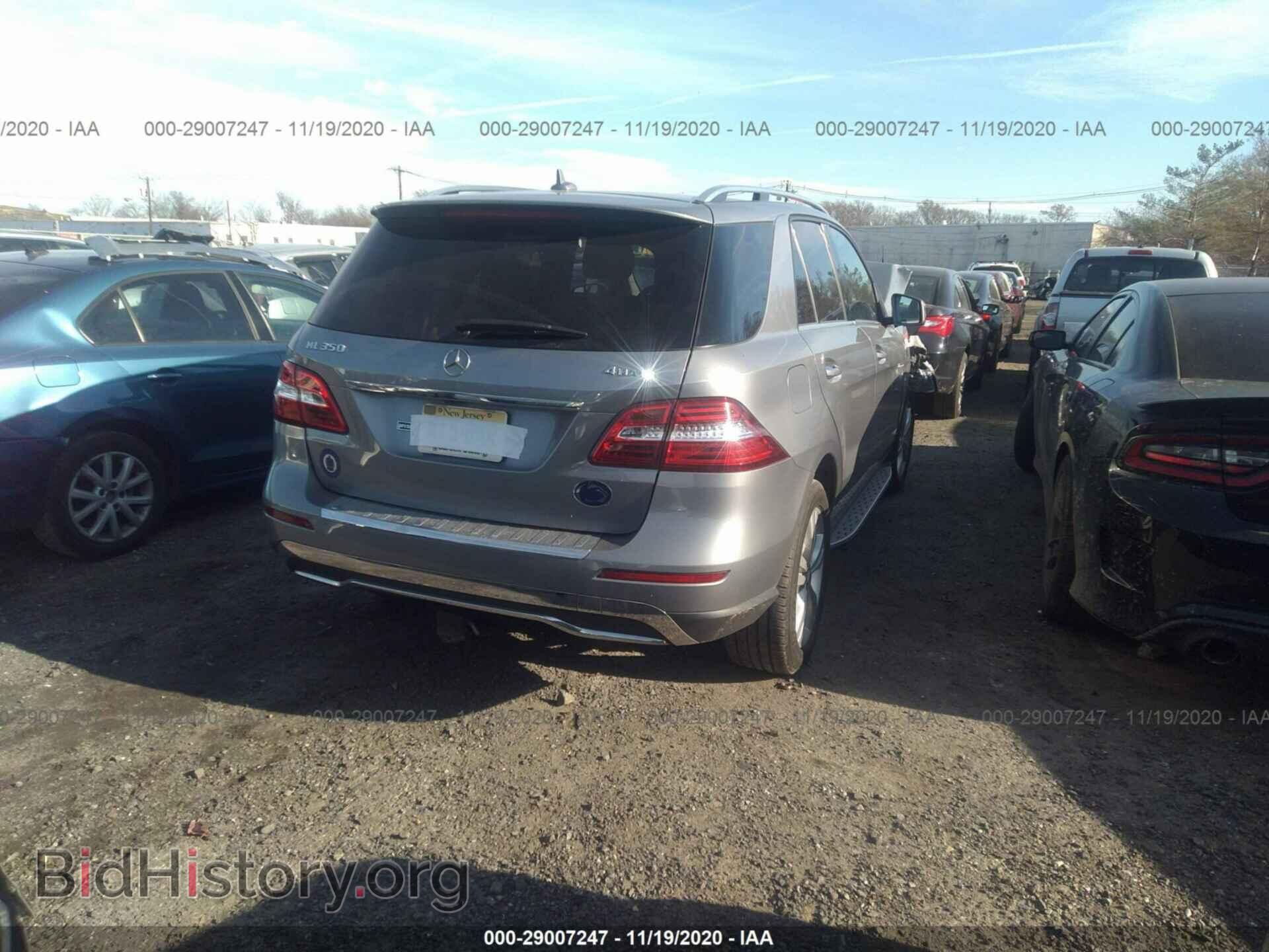 2012 MERCEDES-BENZ M-CLASS - VIN: 4JGDA5HBXCA008151 - Фото 4