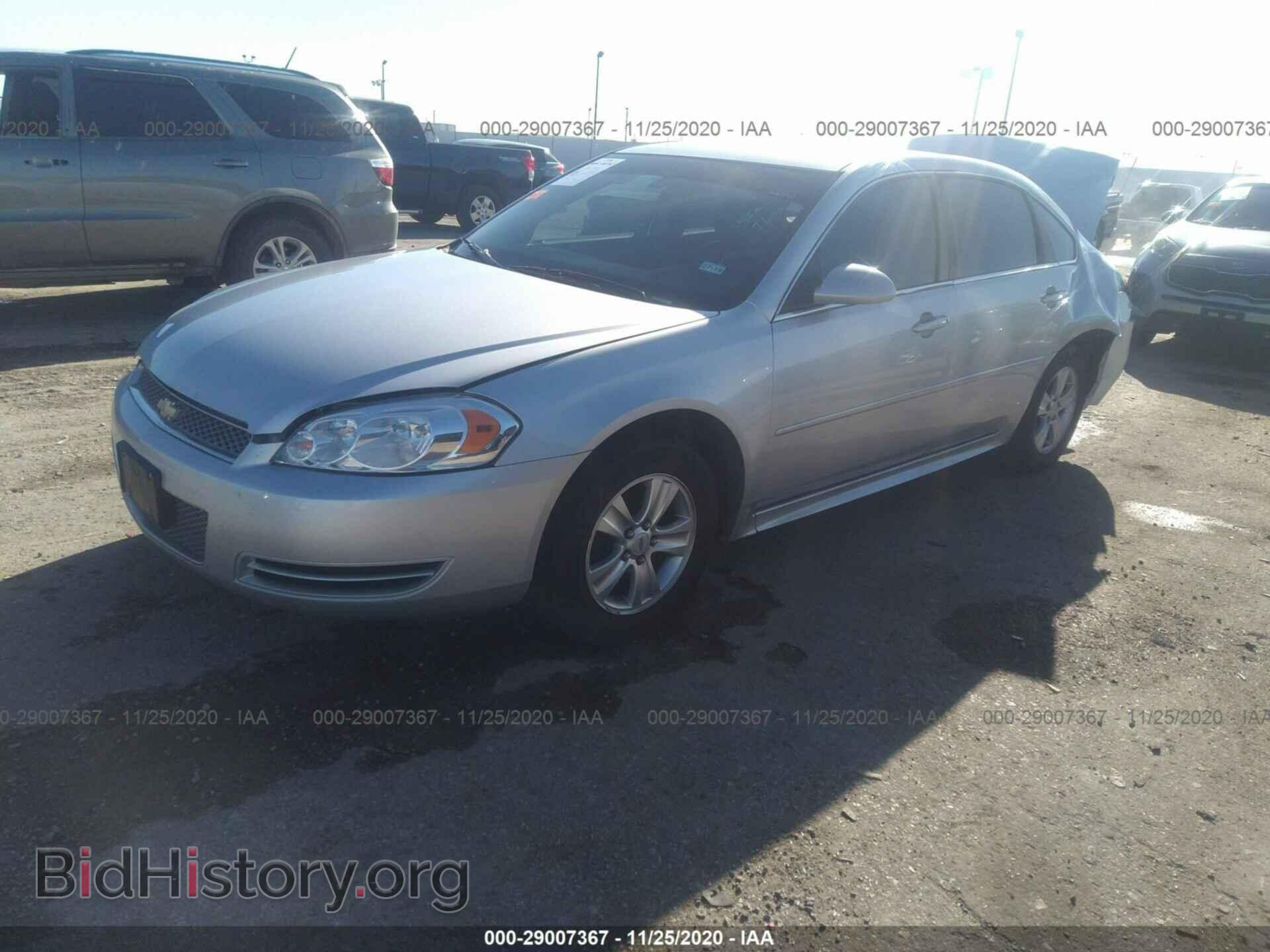 2013 CHEVROLET IMPALA - VIN: 2G1WF5E34D1155629 - Photo 2