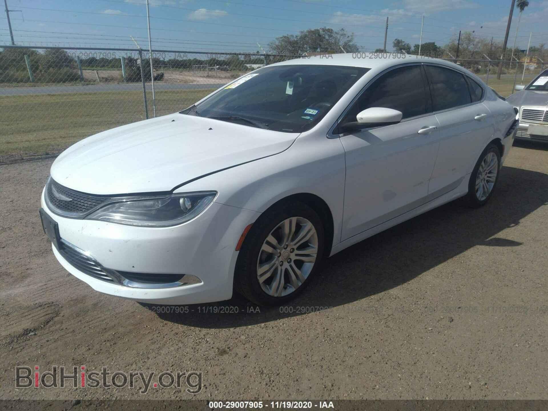 2016 CHRYSLER 200 - VIN: 1C3CCCAB8GN116439 - Фото 2