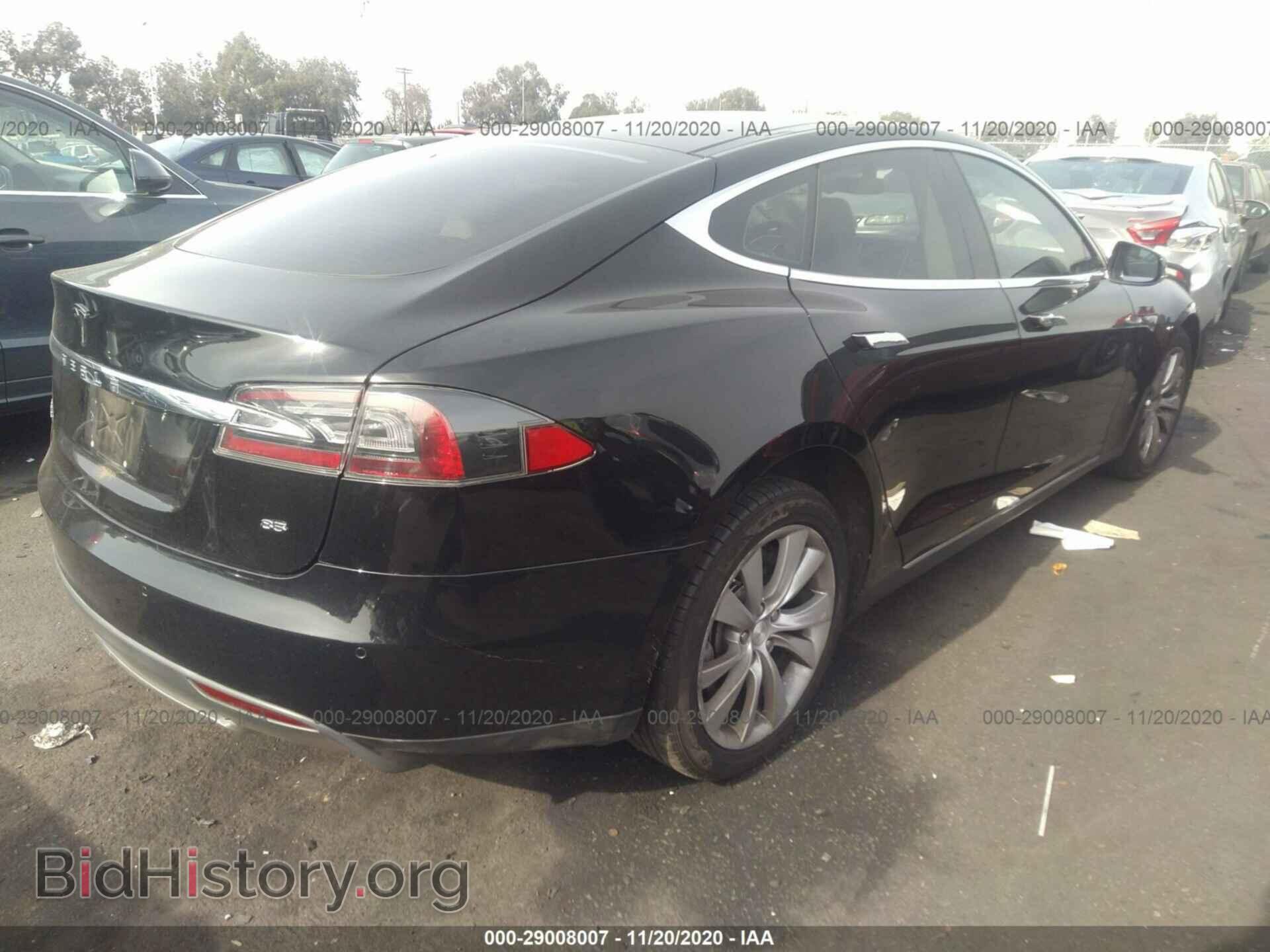 2014 TESLA MODEL S - VIN: 5YJSA1H13EFP38392 - Фото 4