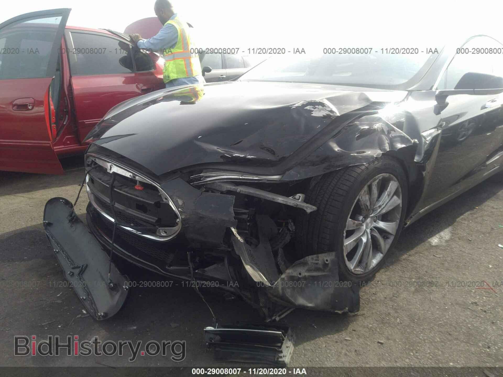 2014 TESLA MODEL S - VIN: 5YJSA1H13EFP38392 - Фото 6