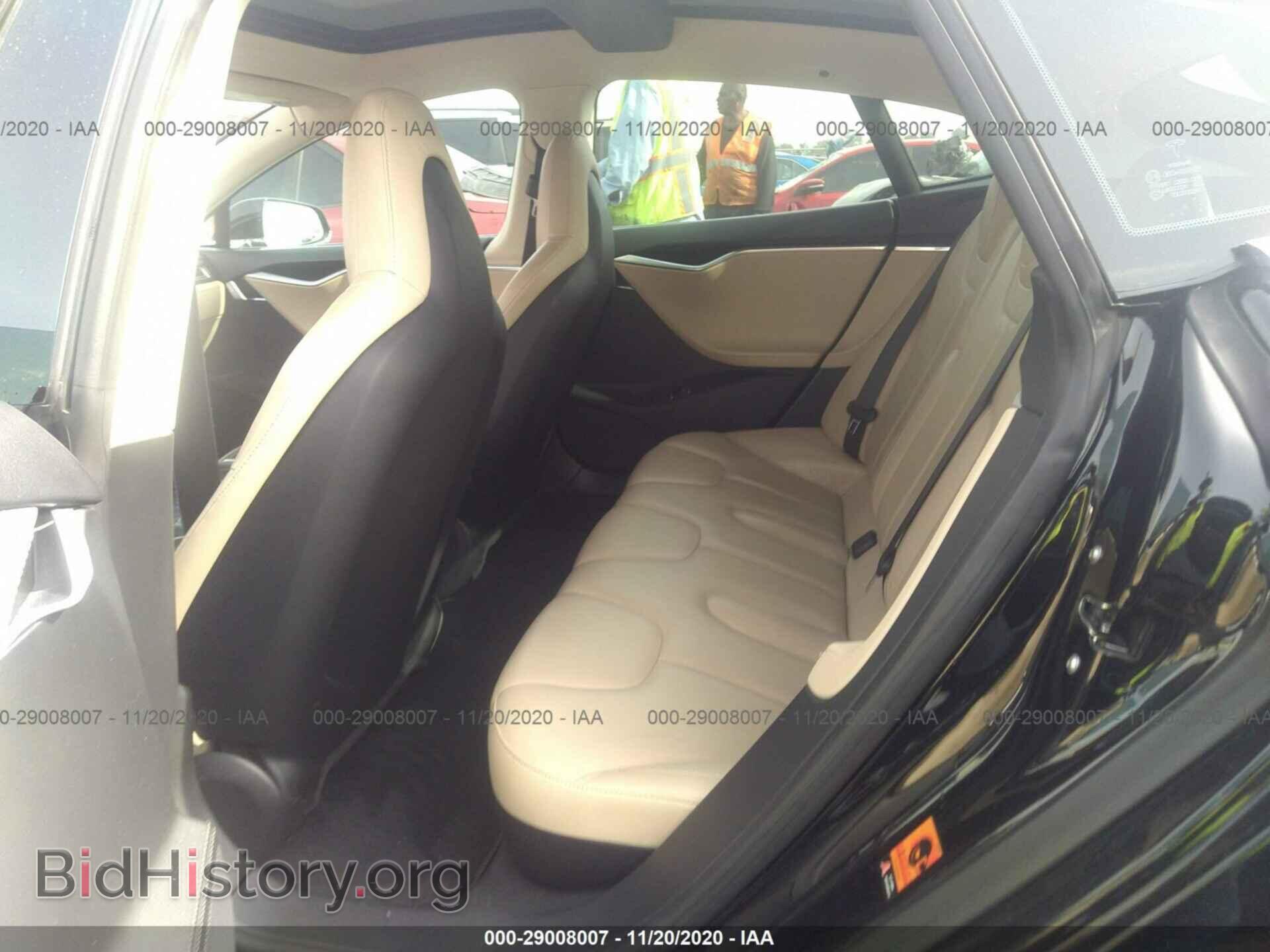 2014 TESLA MODEL S - VIN: 5YJSA1H13EFP38392 - Фото 8