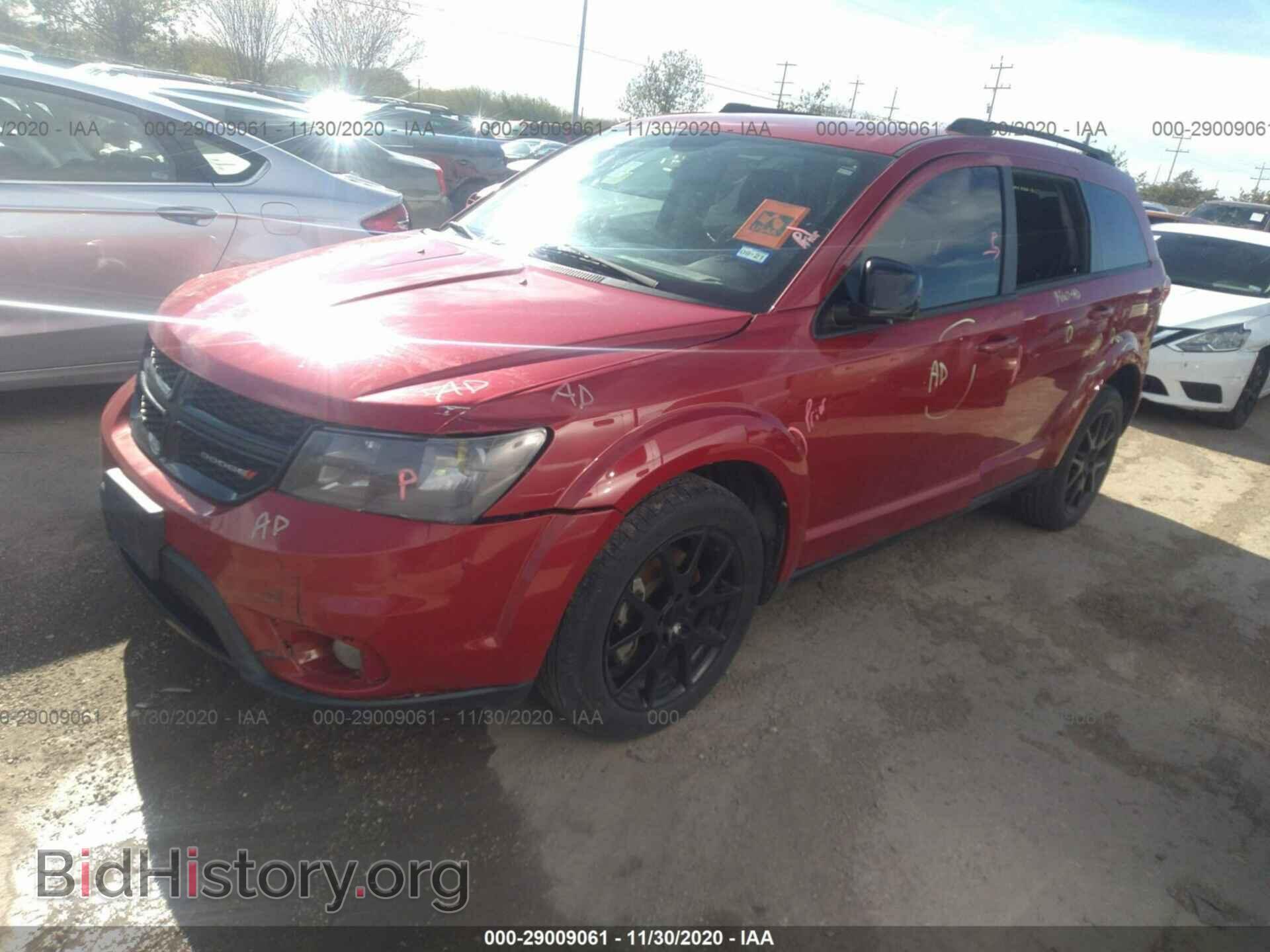 2014 DODGE JOURNEY - VIN: 3C4PDCBB2ET245850 - Фото 2