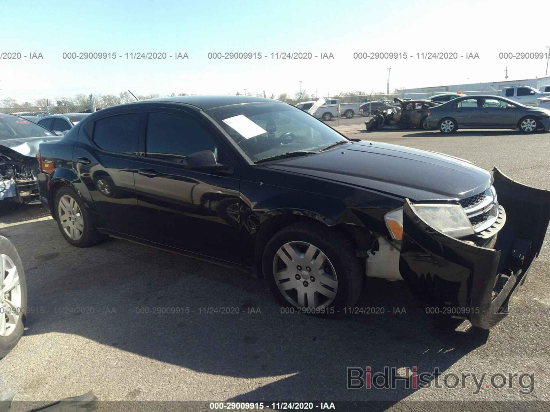 Photo 1C3CDZAB9EN224338 - DODGE AVENGER 2014