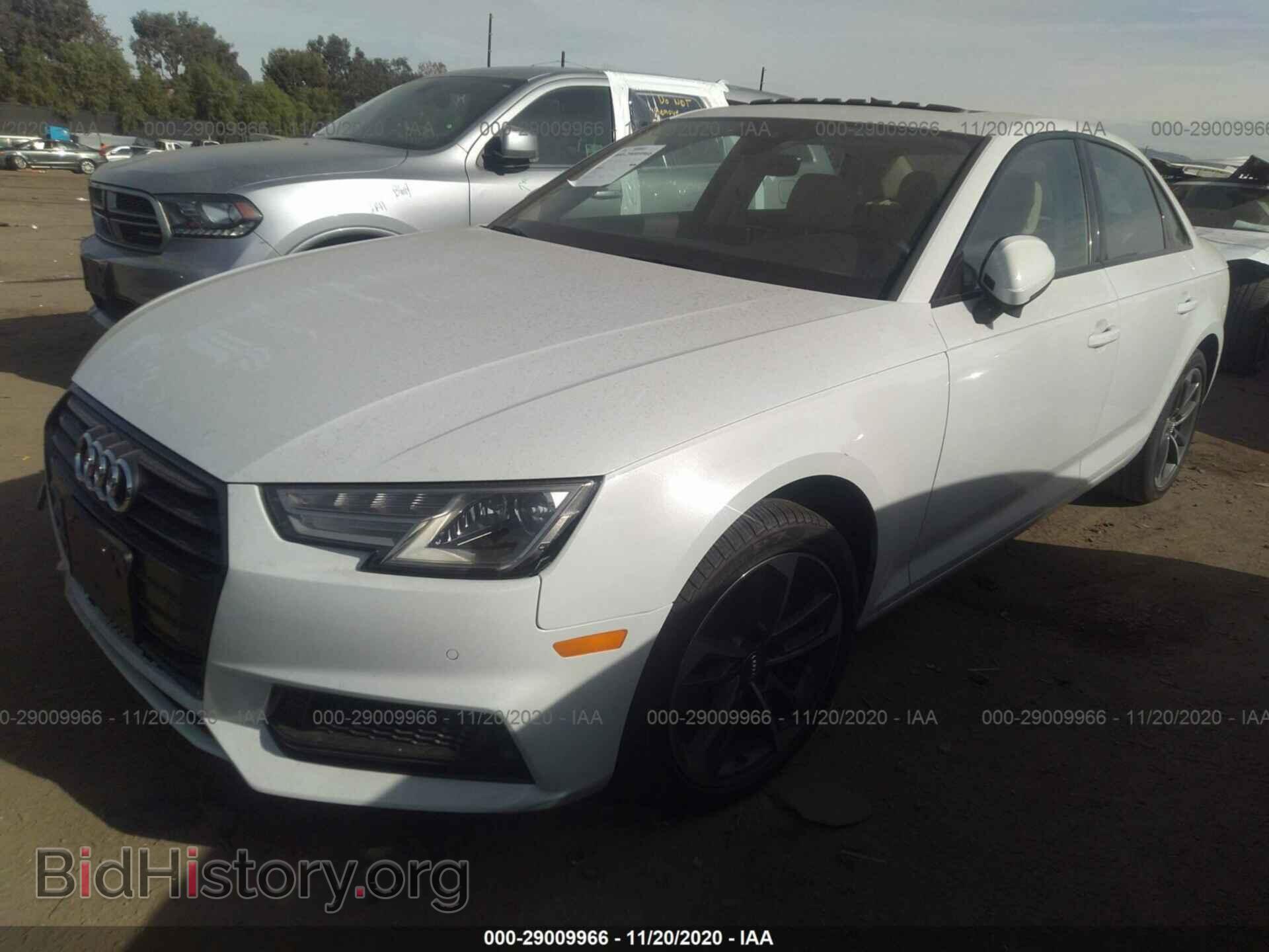 2019 AUDI A4 - VIN: WAUGMAF48KN012791 - Фото 2