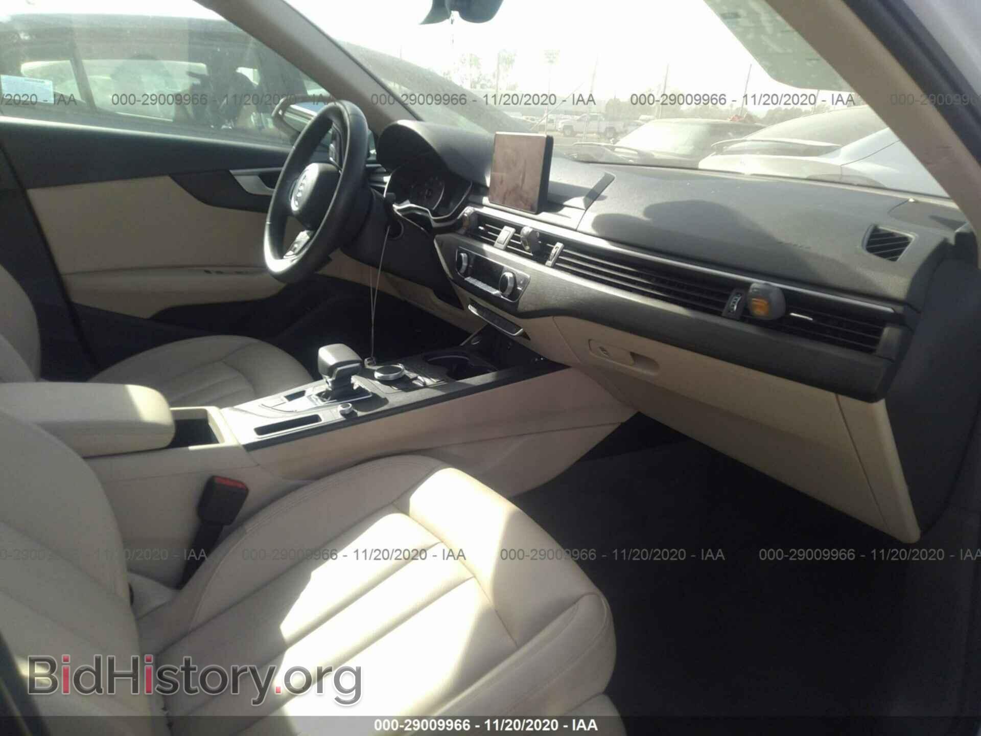 2019 AUDI A4 - VIN: WAUGMAF48KN012791 - Фото 5