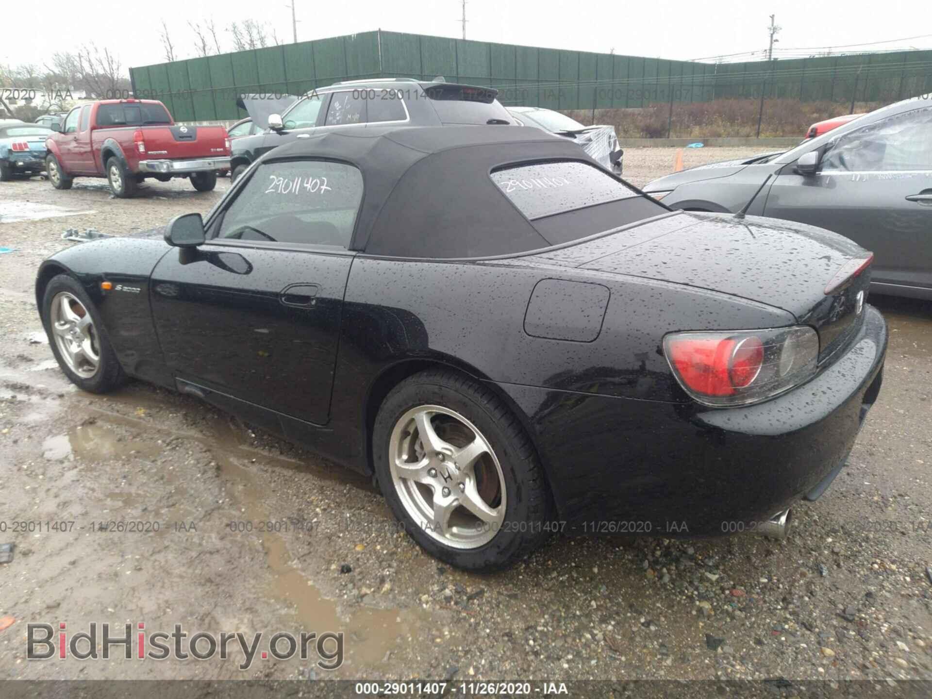 2003 HONDA S2000 - VIN: JHMAP114X3T004081 - Фото 3