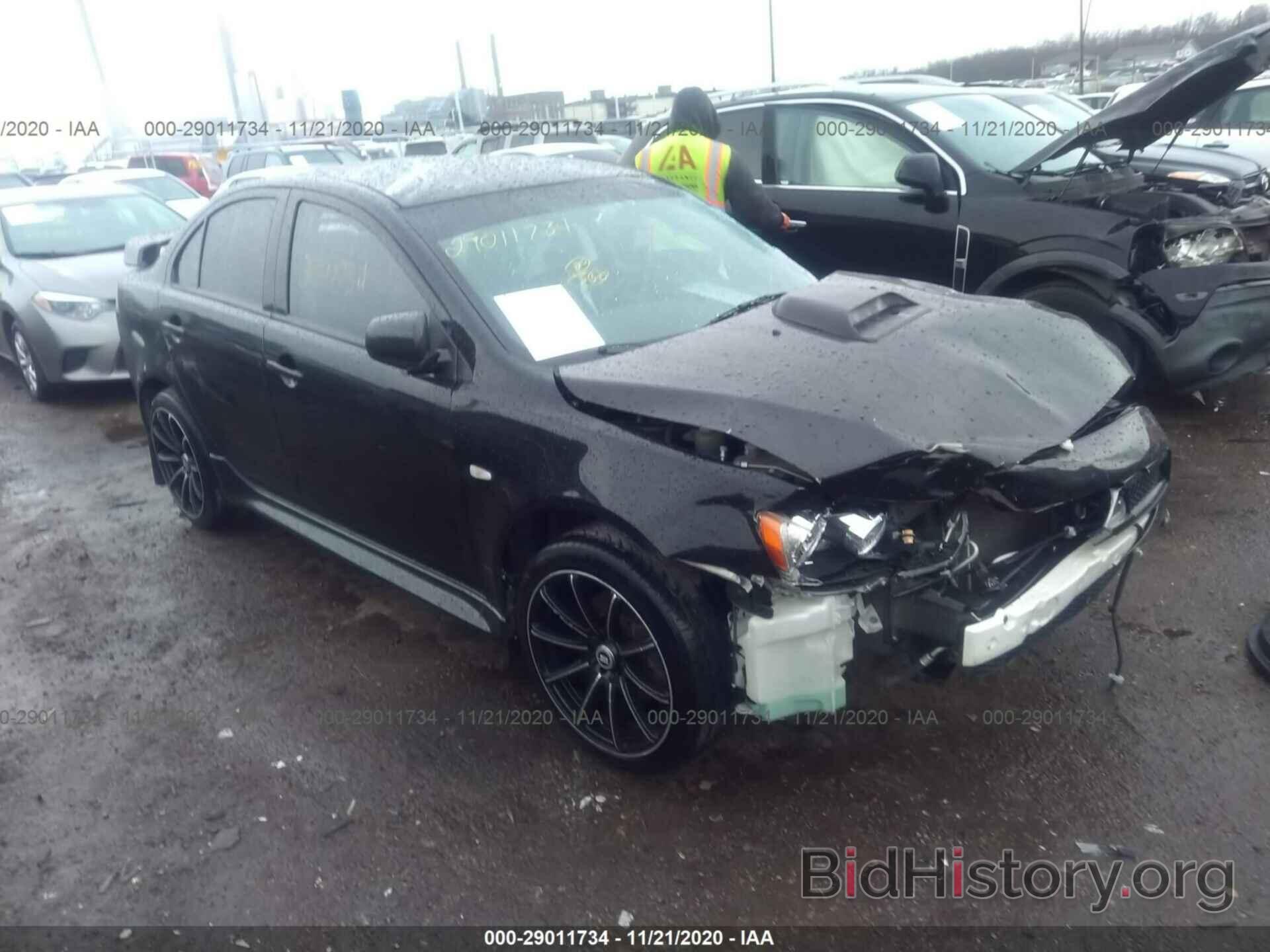 Photo JA32U8FW6BU011277 - MITSUBISHI LANCER 2011