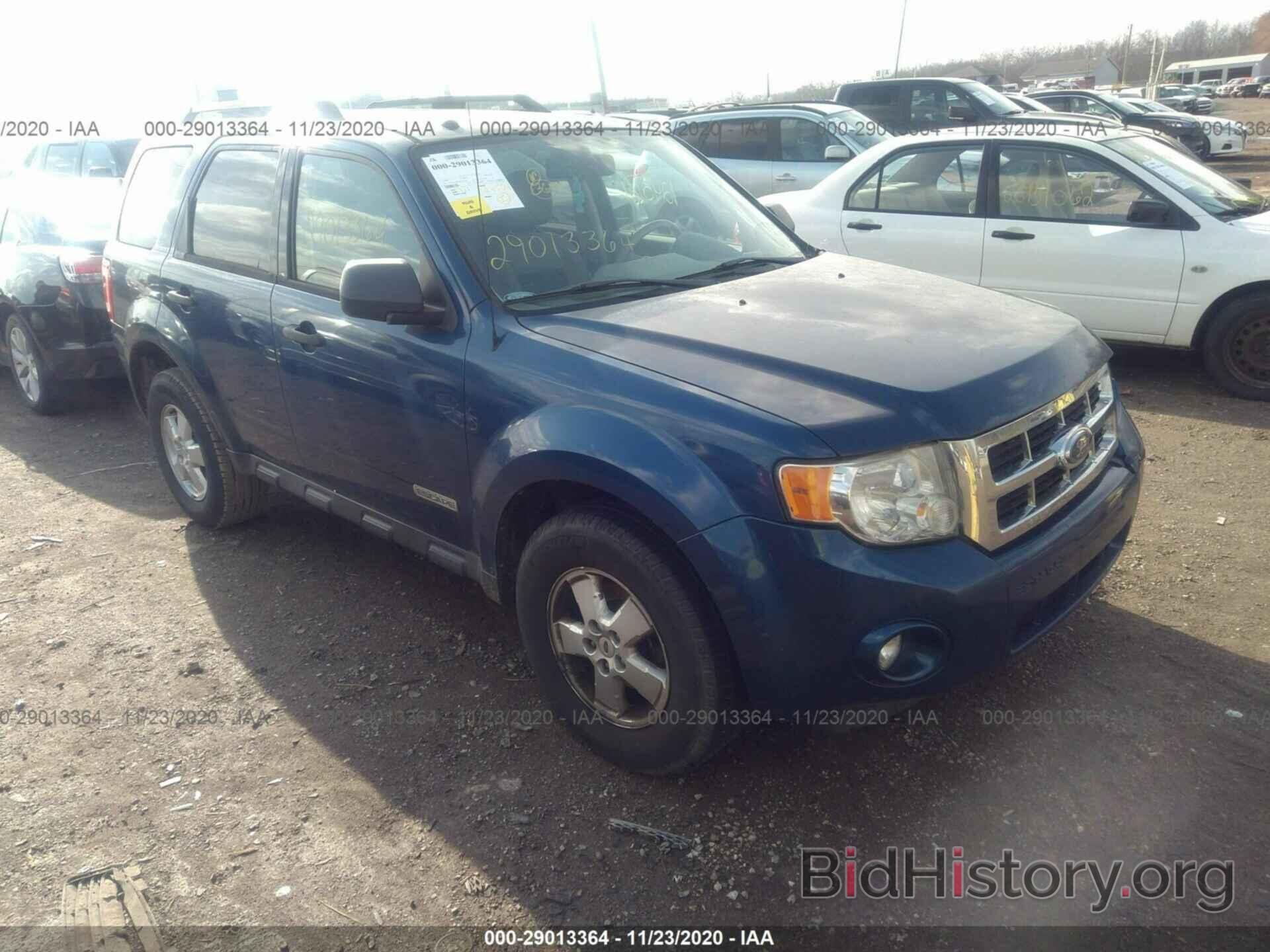 Photo 1FMCU03Z68KA91928 - FORD ESCAPE 2008