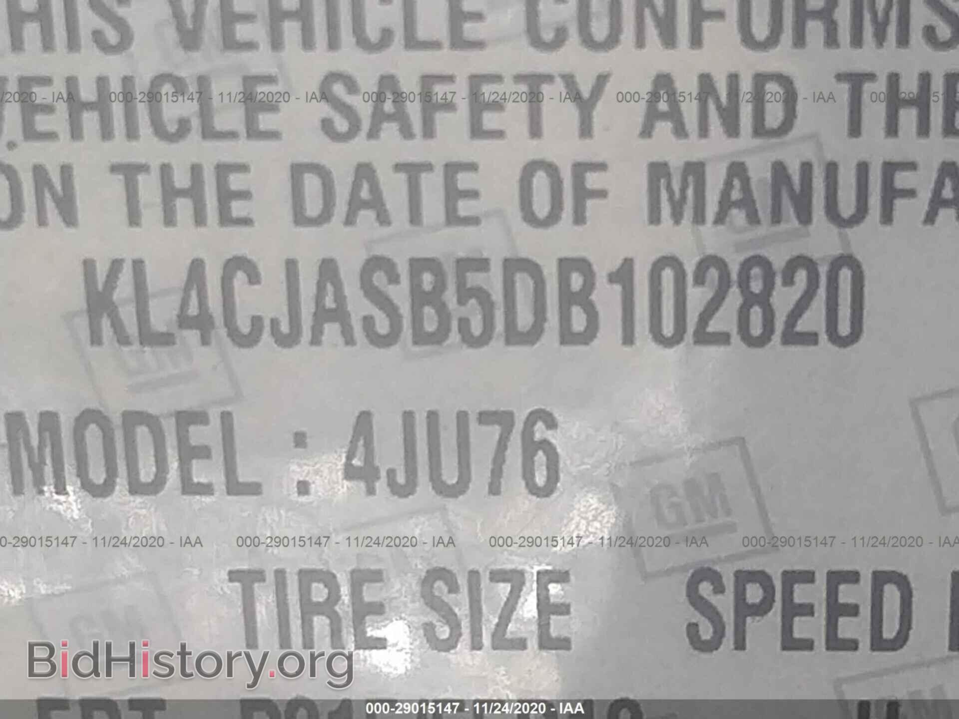 2013 BUICK ENCORE - VIN: KL4CJASB5DB102820 - Photo 9