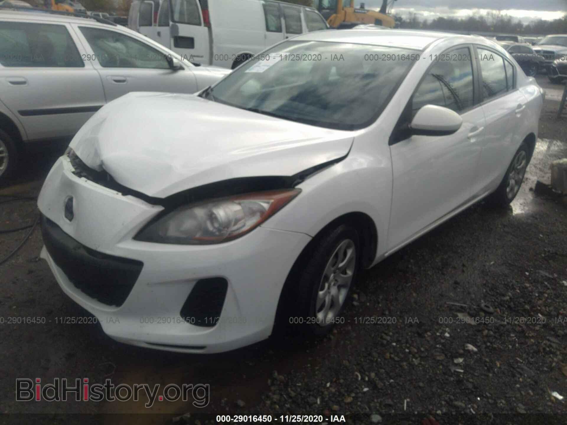 2013 MAZDA MAZDA3 - VIN: JM1BL1TF8D1840498 - Фото 2