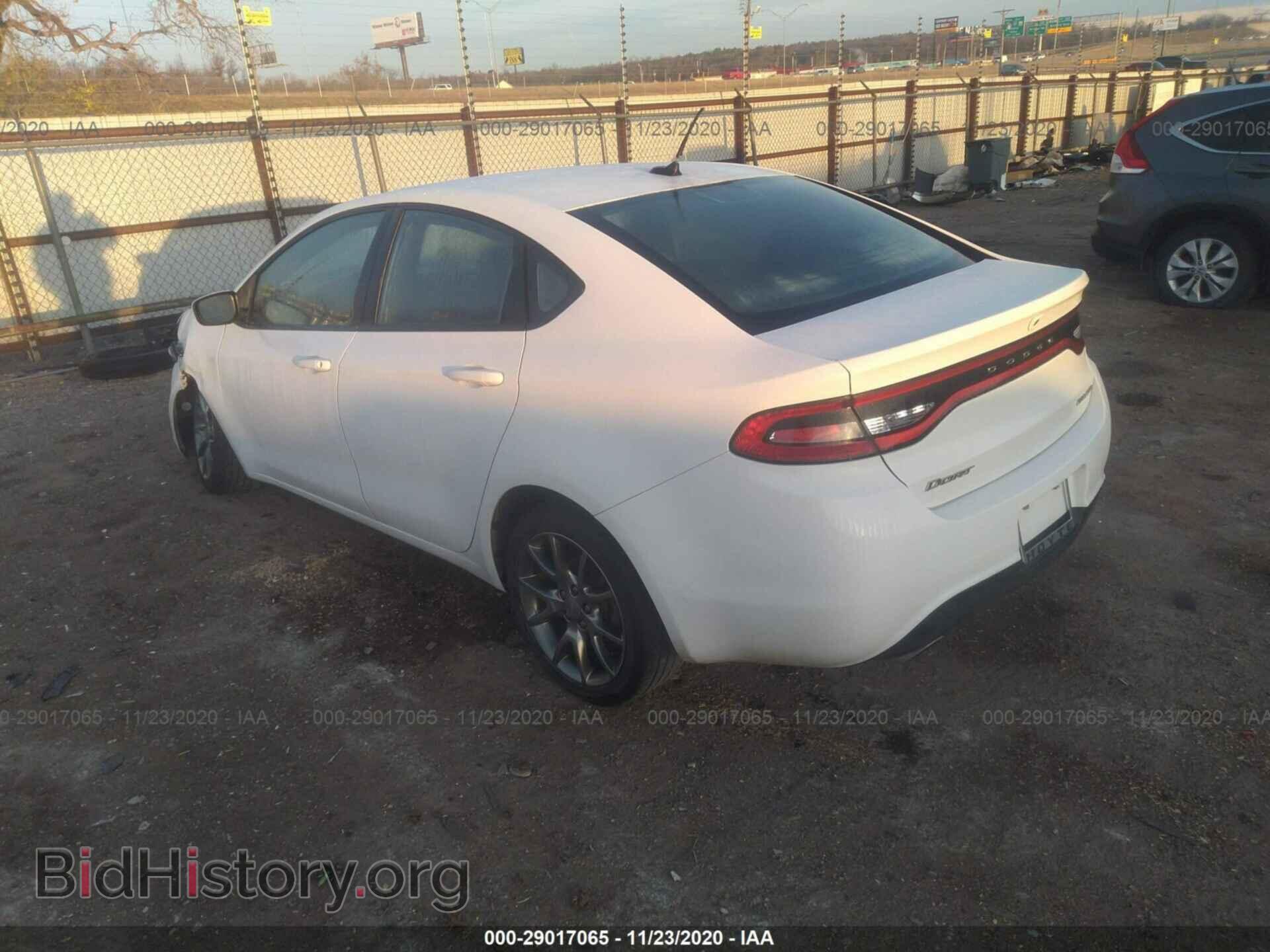 2015 DODGE DART - VIN: 1C3CDFBB5FD166085 - Photo 3