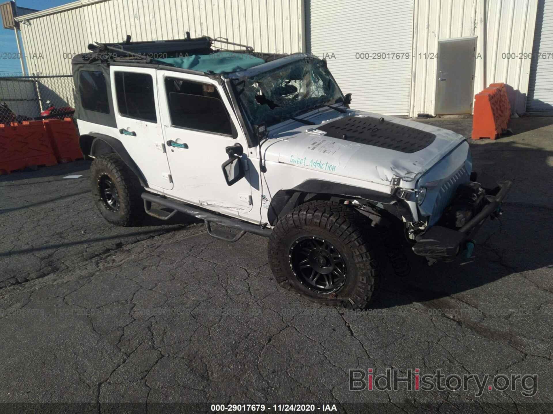 Photo 1C4BJWDG8GL348783 - JEEP WRANGLER UNLIMITED 2016