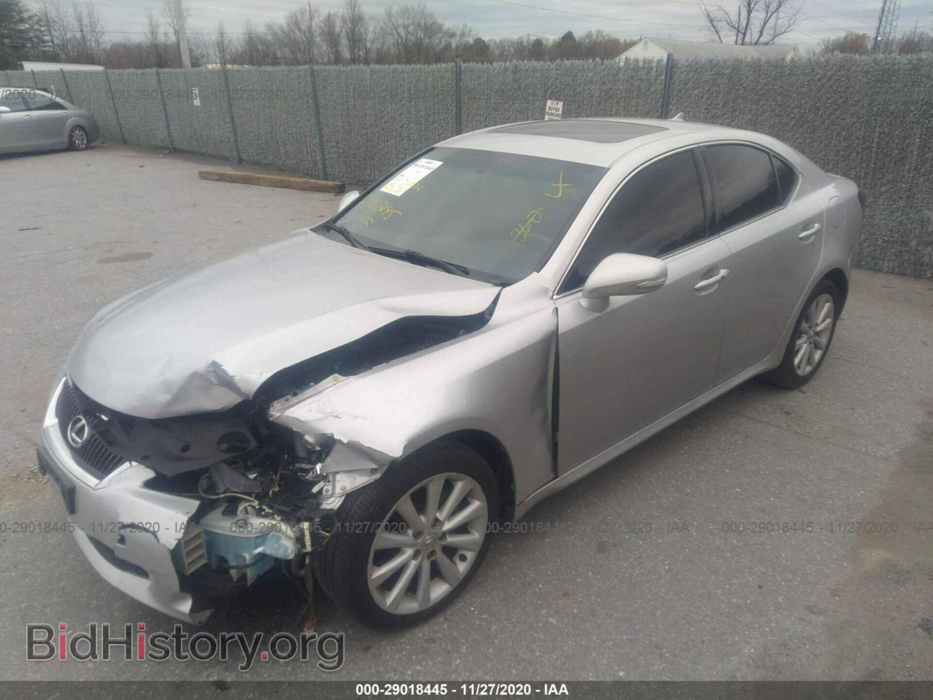 2010 LEXUS IS 250 - VIN: JTHCF5C27A5044473 - Фото 2
