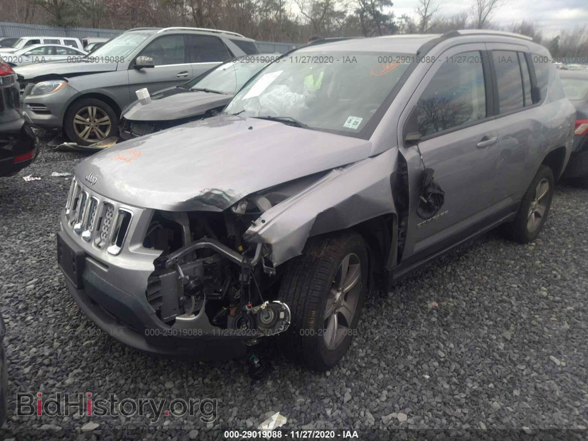 2017 JEEP COMPASS - VIN: 1C4NJDEB4HD177112 - Фото 2